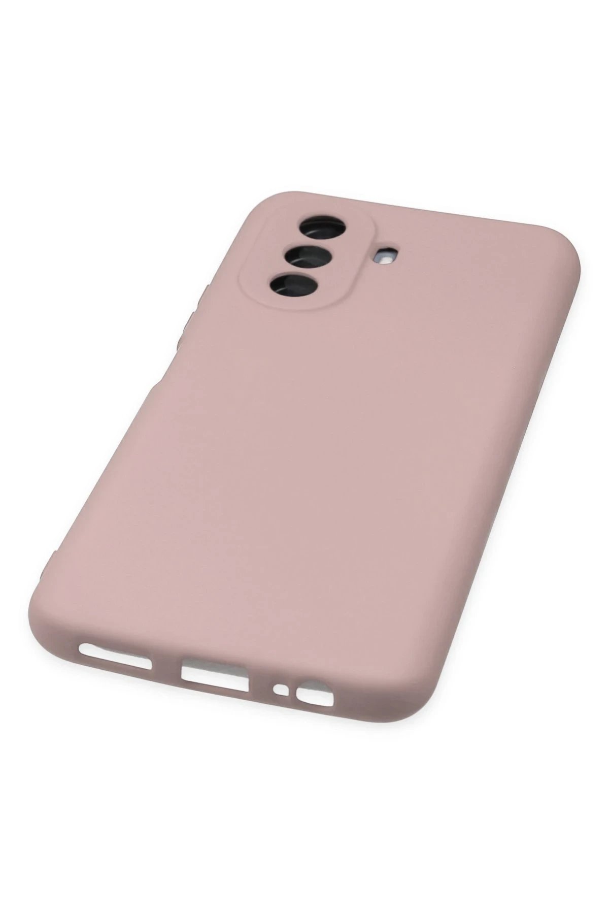 Newface Huawei Nova Y70 Kılıf Nano içi Kadife Silikon - Pudra