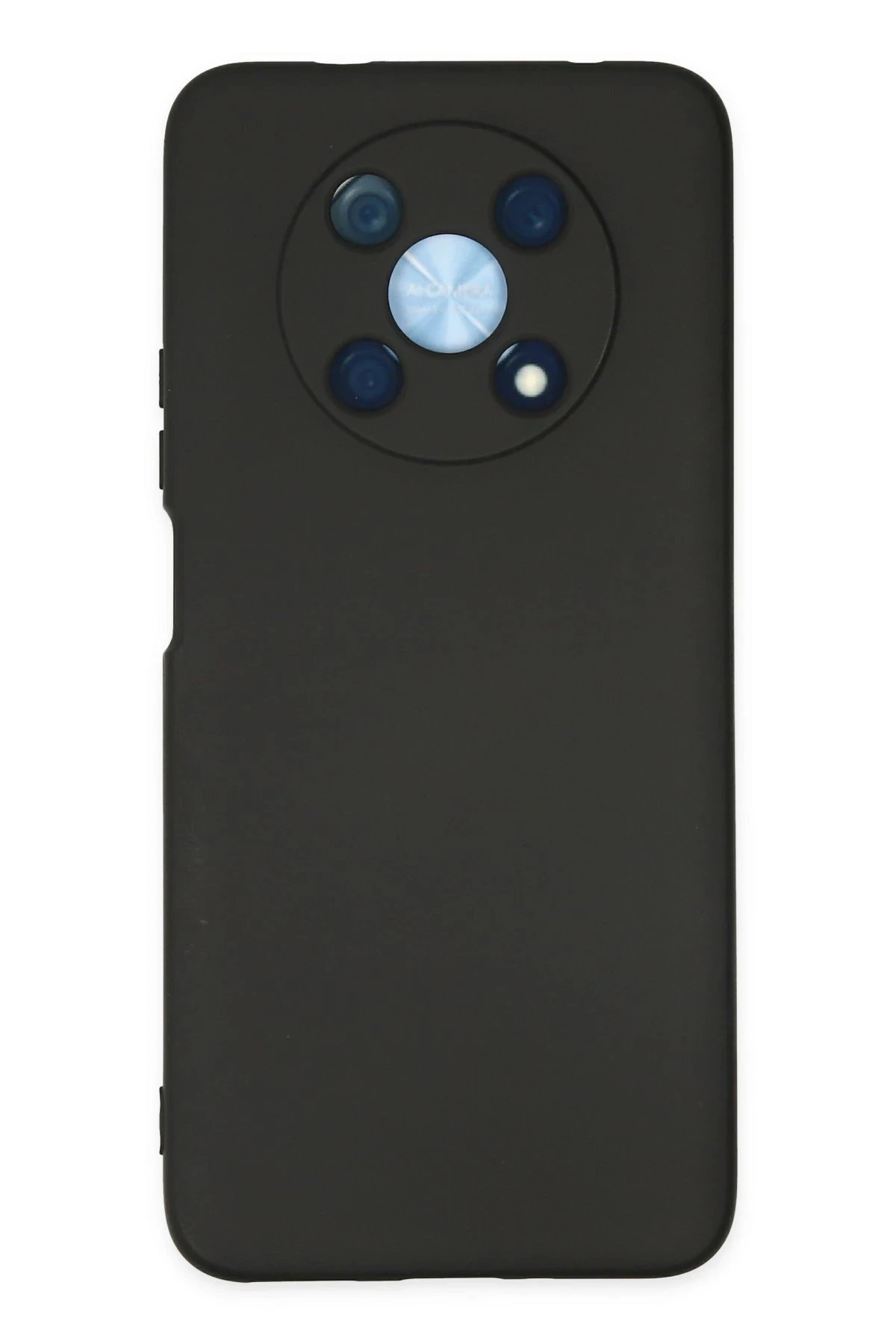 Newface Huawei Nova Y90 Kılıf Nano içi Kadife Silikon - Siyah