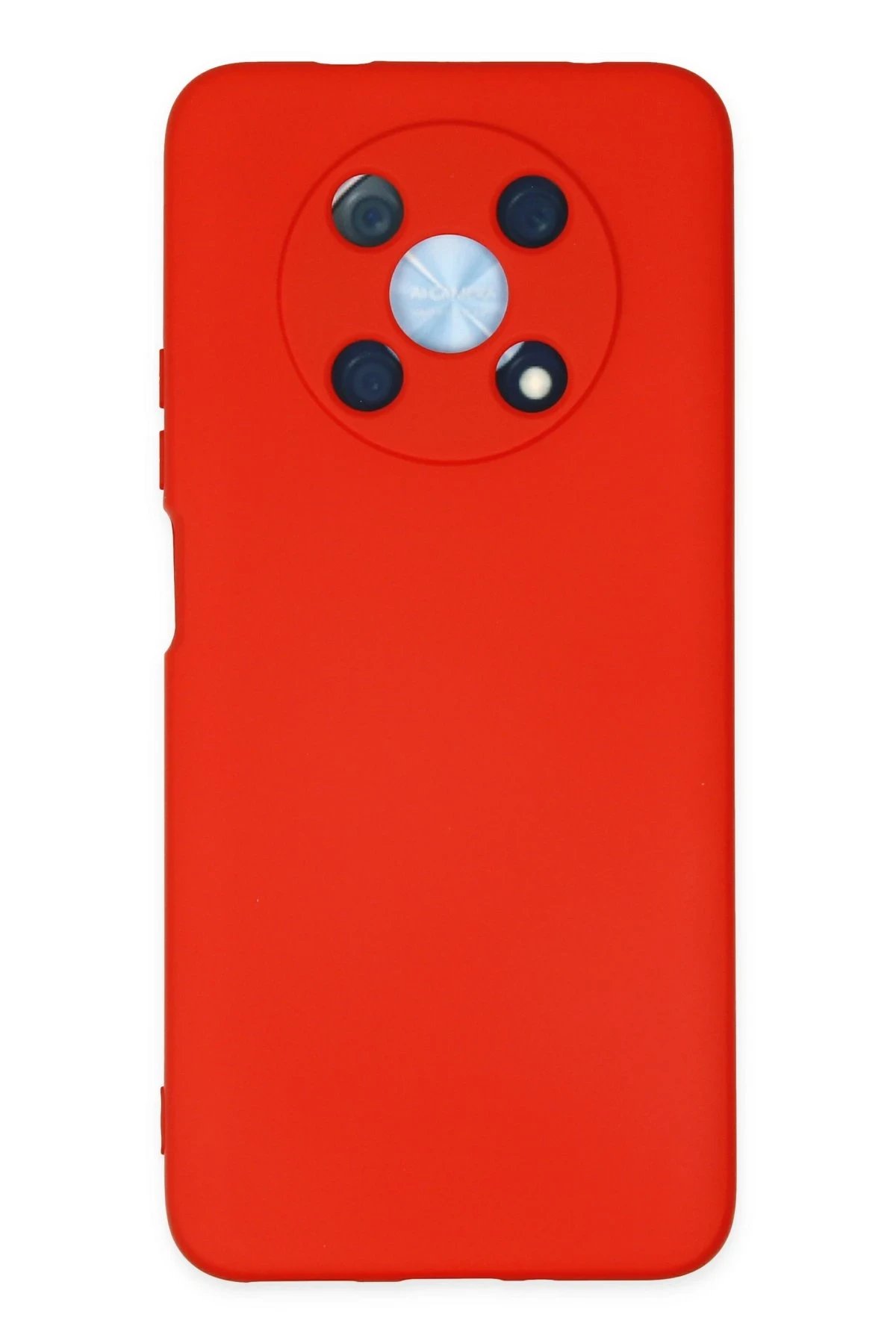 Newface Huawei Nova Y90 Kılıf Nano içi Kadife Silikon - Kırmızı