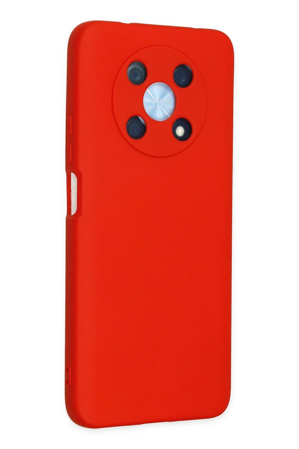 Newface Huawei Nova Y90 Kılıf Nano içi Kadife Silikon - Kırmızı