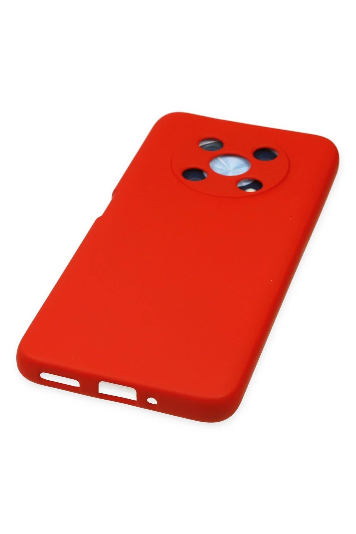 Newface Huawei Nova Y90 Kılıf Nano içi Kadife Silikon - Kırmızı