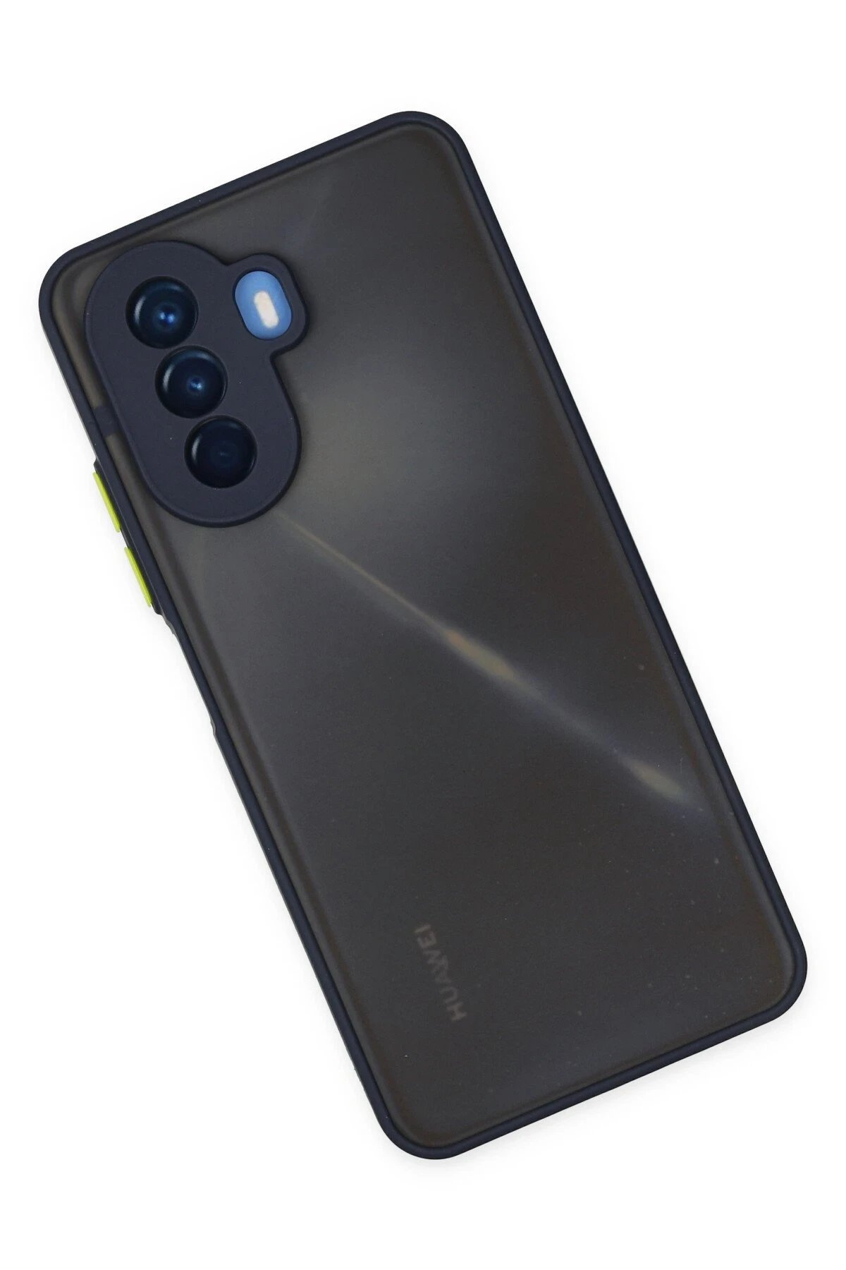 Newface Huawei Nova Y70 Kılıf Montreal Silikon Kapak - Lacivert