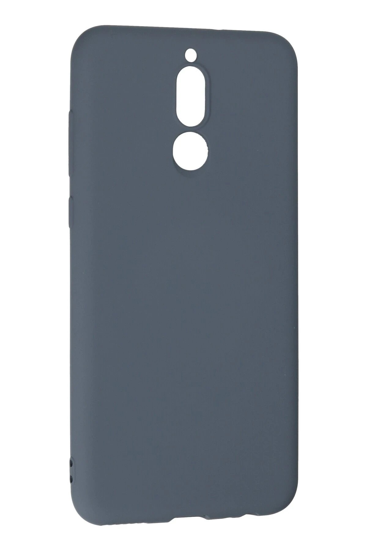 Newface Huawei Mate 10 Lite Kılıf Nano içi Kadife Silikon - Gri