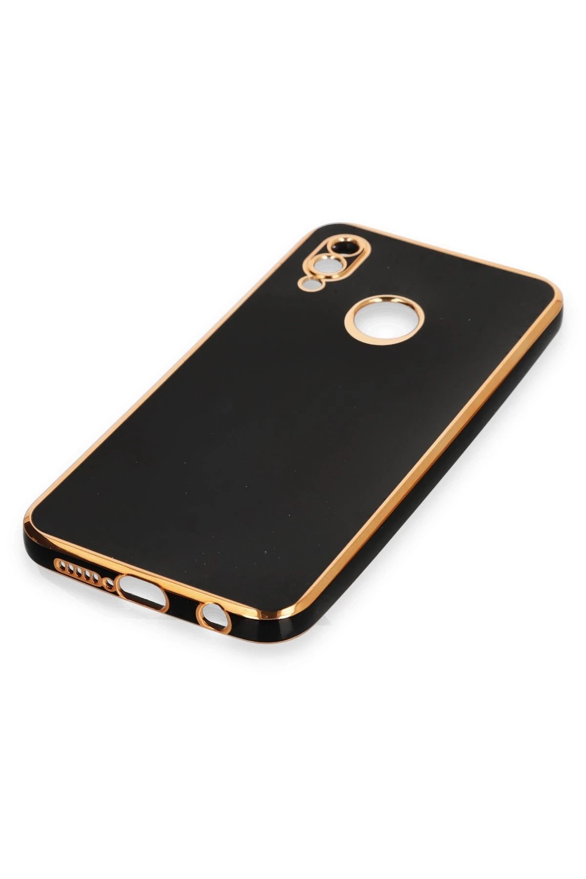 Newface Huawei P20 Lite Kılıf Volet Silikon - Siyah