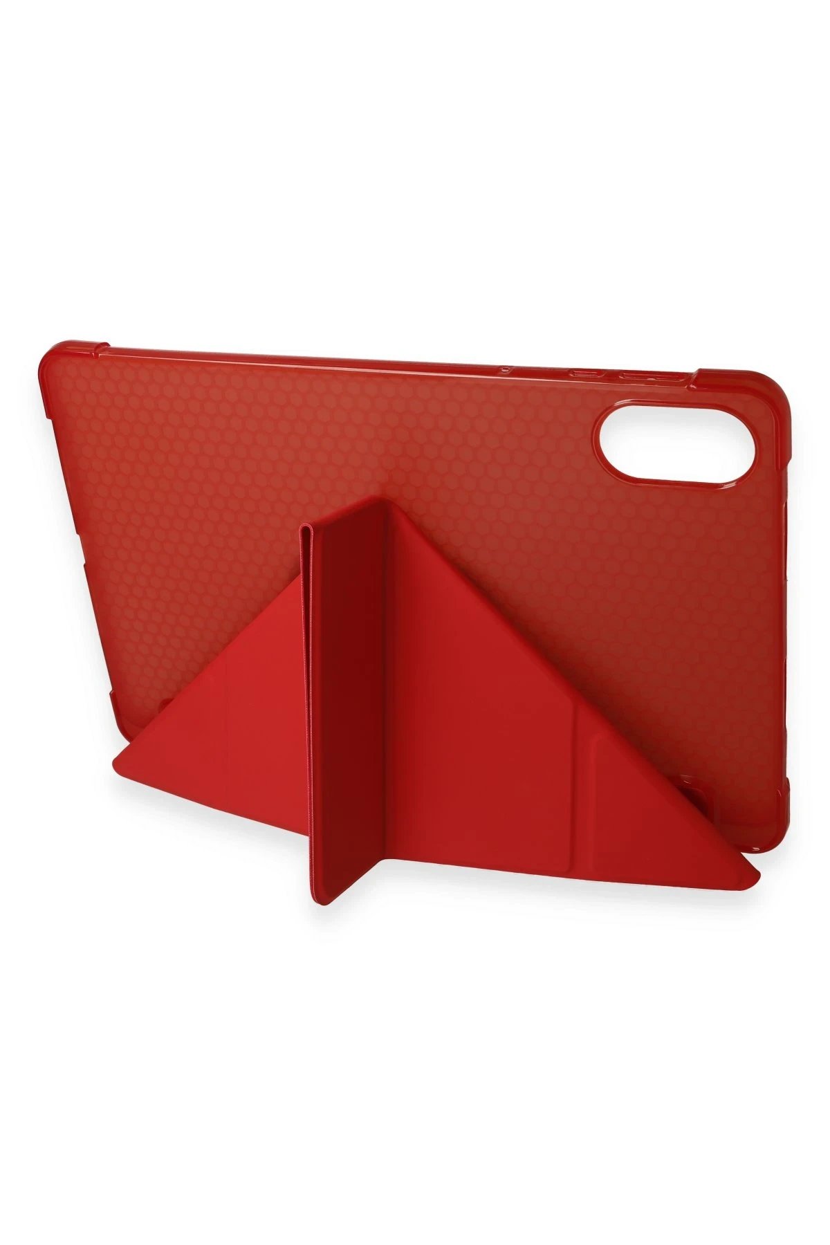 Newface Huawei Honor Pad X9 11.5 Kılıf Kalemlikli Mars Tablet Kılıfı - Kırmızı