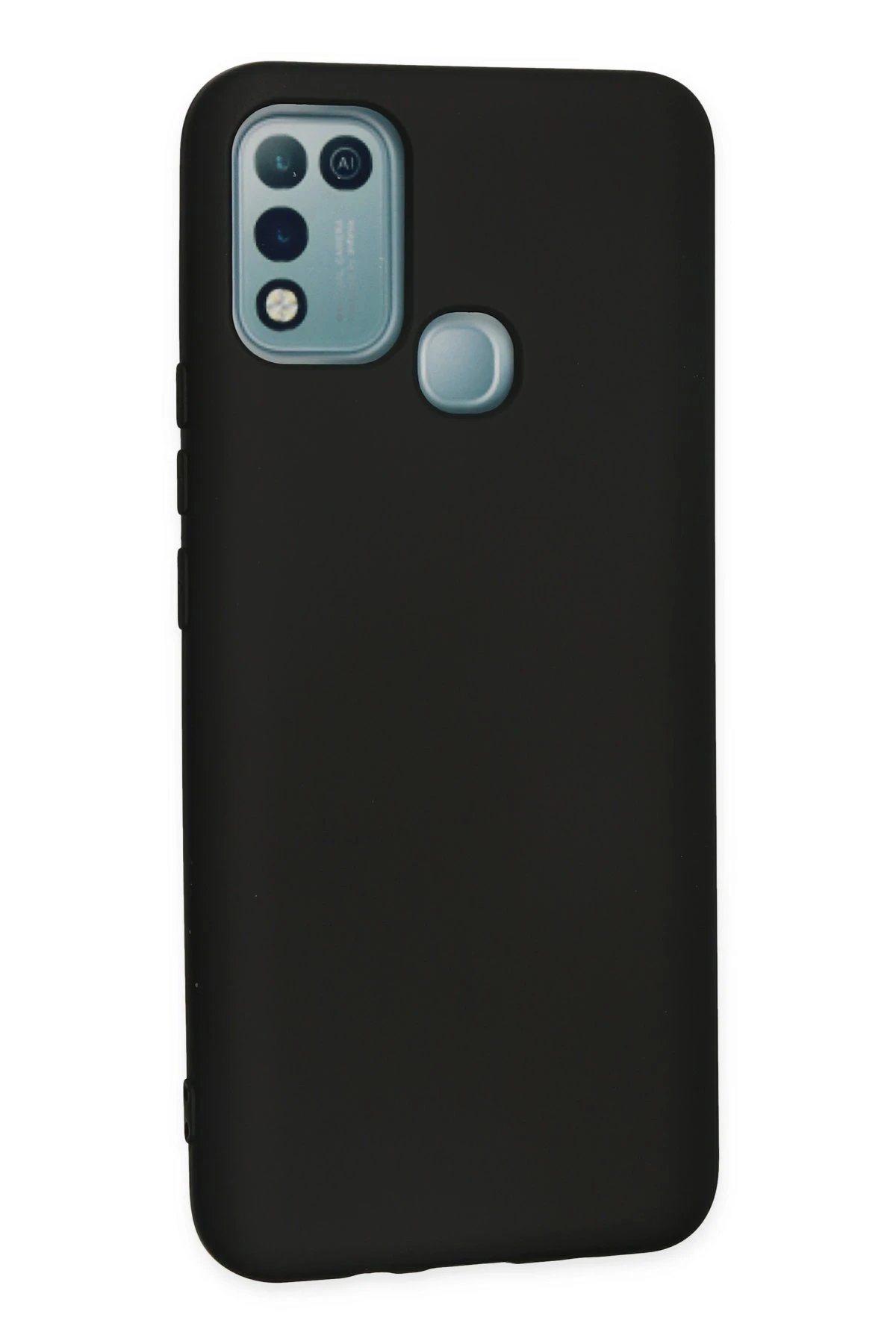 Newface İnfinix Hot 10 Play Kılıf Nano içi Kadife Silikon - Siyah