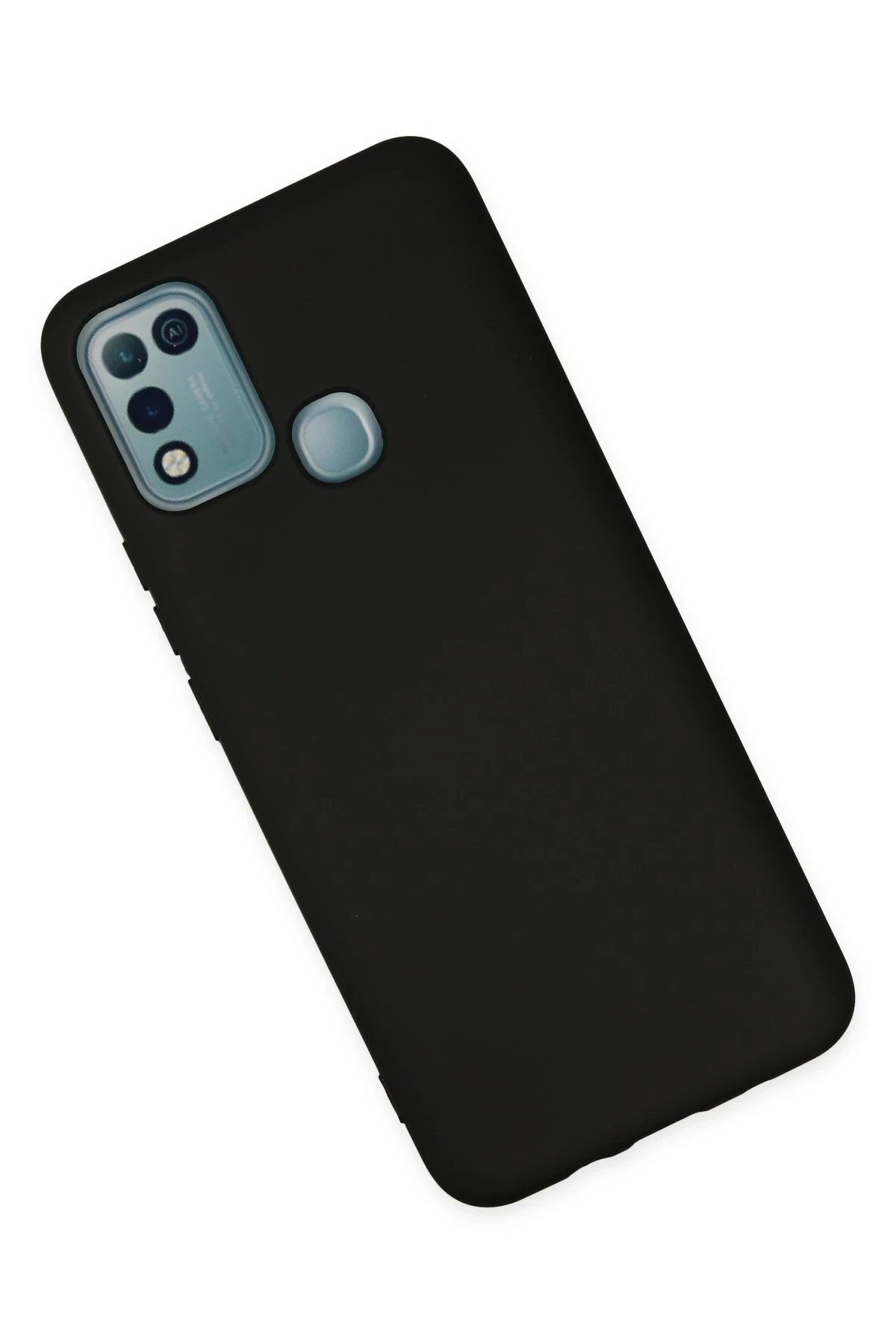 Newface İnfinix Hot 10 Play Kılıf Nano içi Kadife Silikon - Siyah