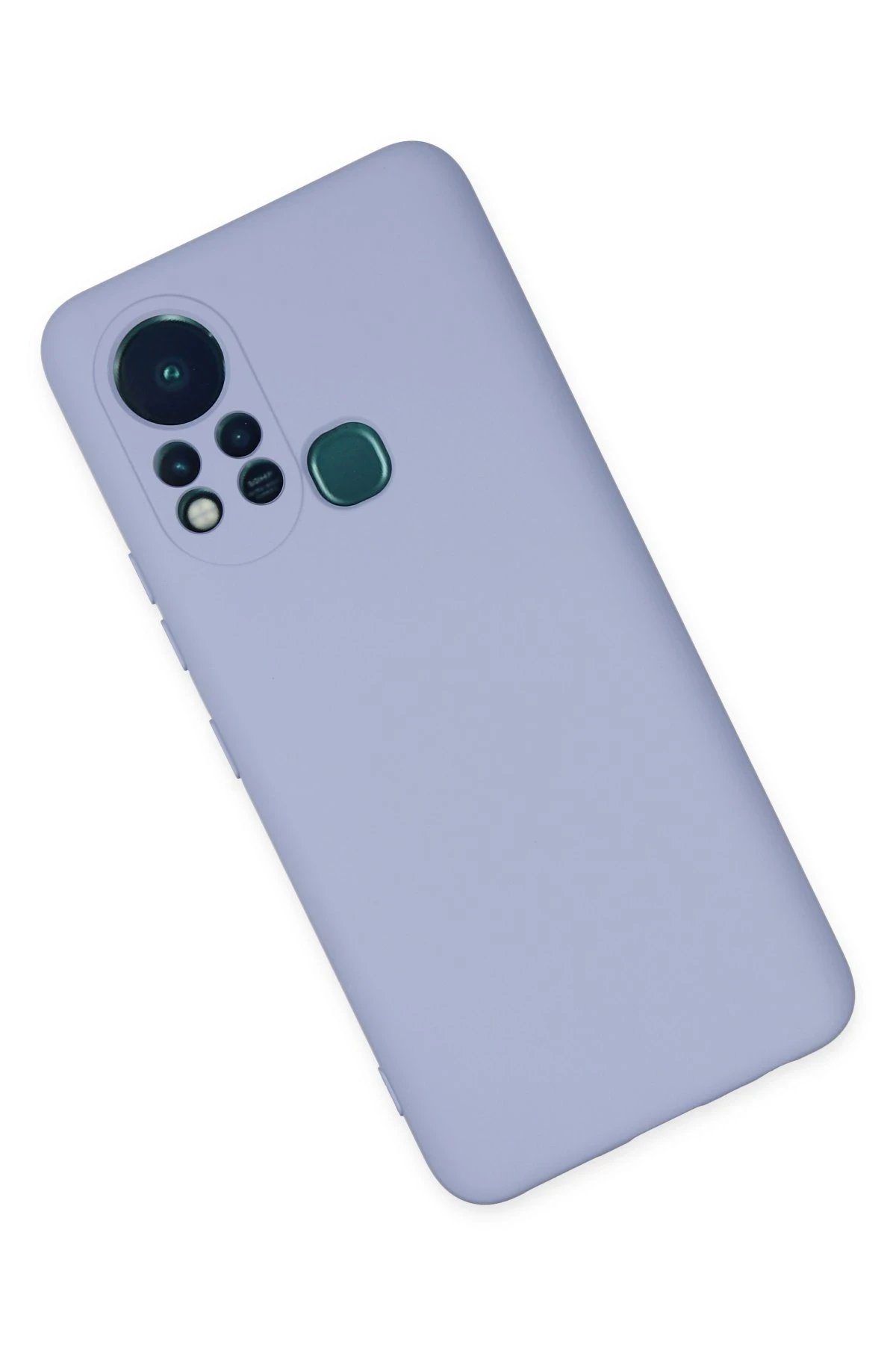 Newface İnfinix Hot 11s Kılıf Nano içi Kadife Silikon - Lila