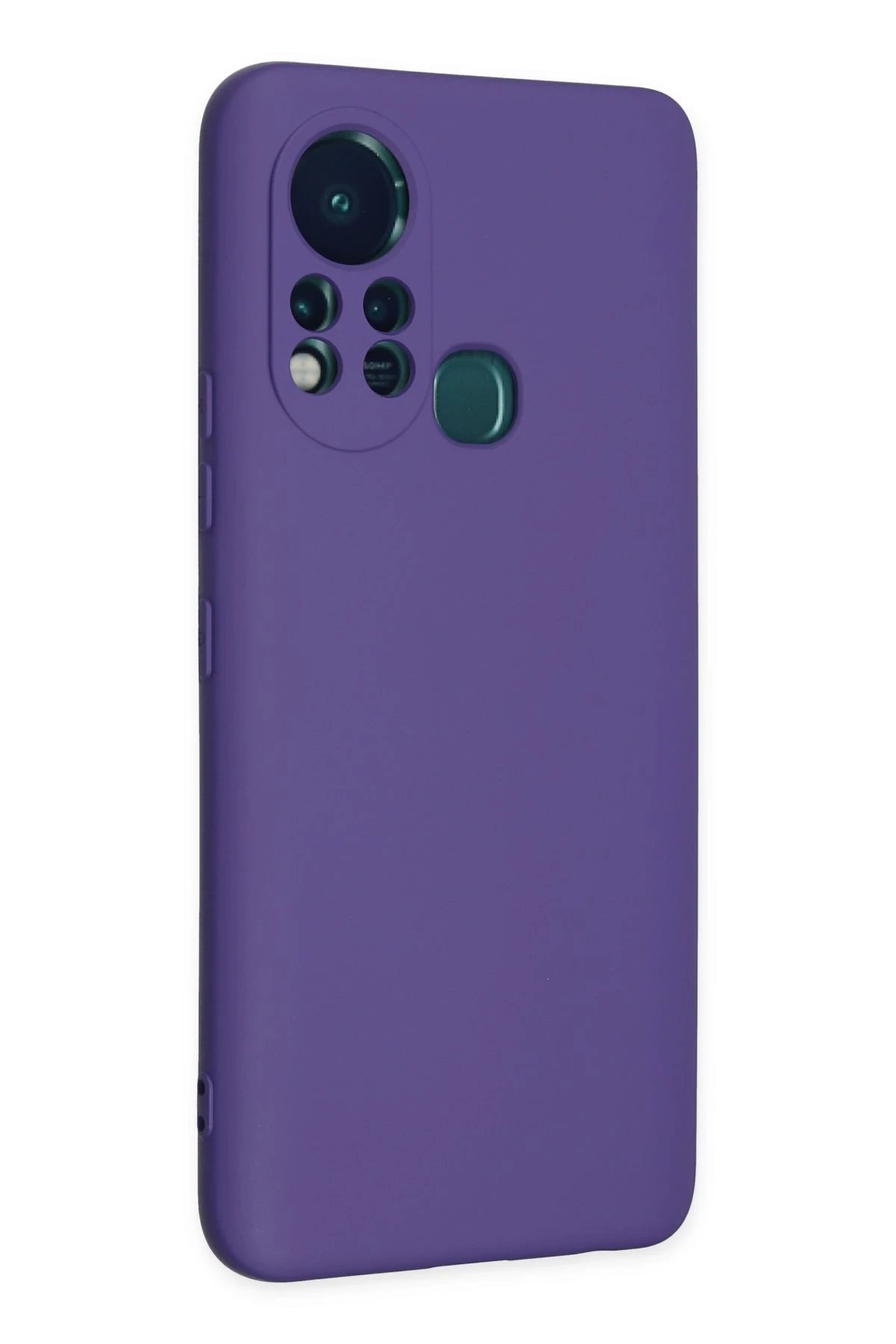 Newface İnfinix Hot 11s Kılıf Nano içi Kadife Silikon - Mor