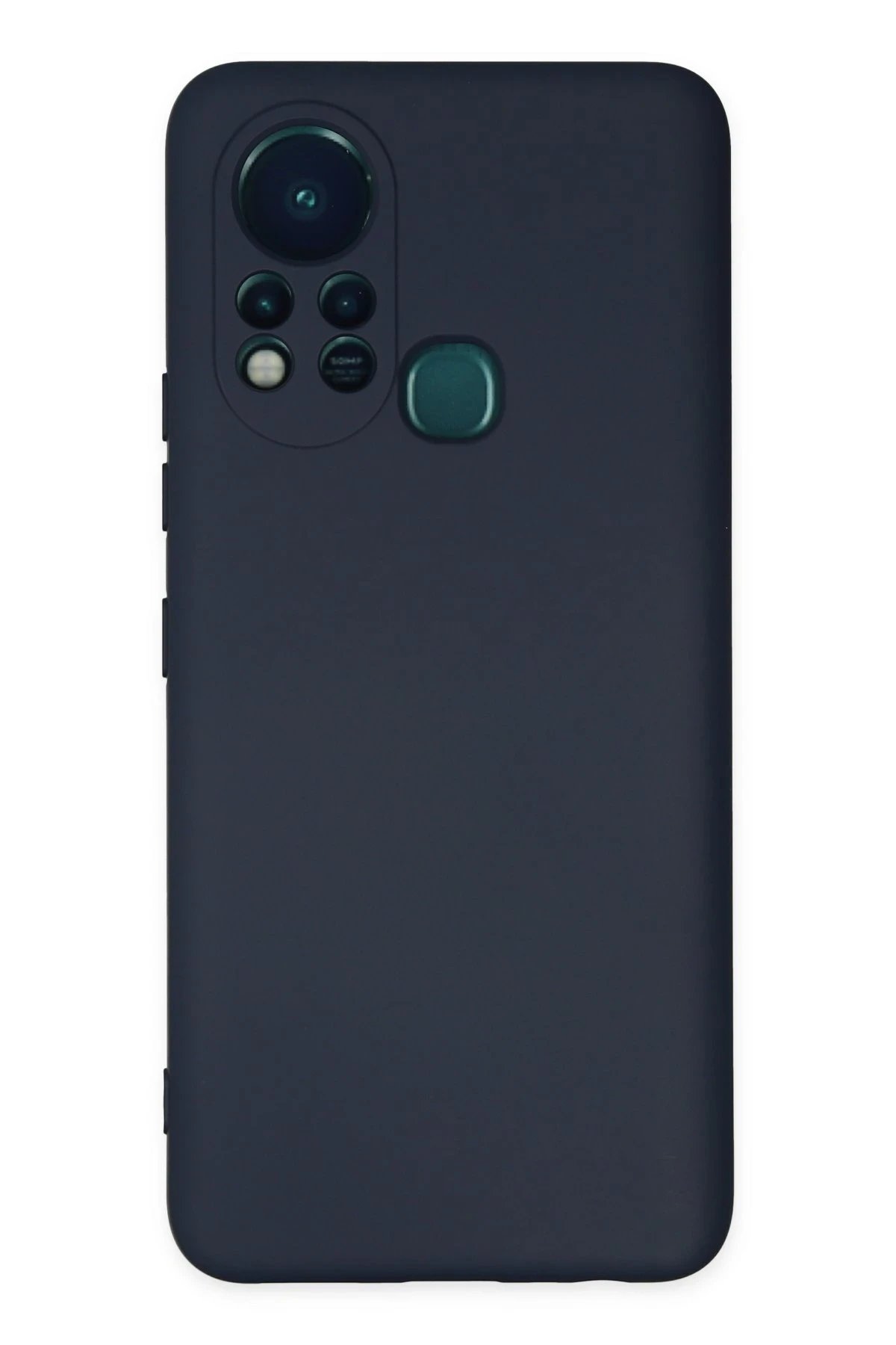 Newface İnfinix Hot 11s Kılıf Nano içi Kadife Silikon - Lacivert