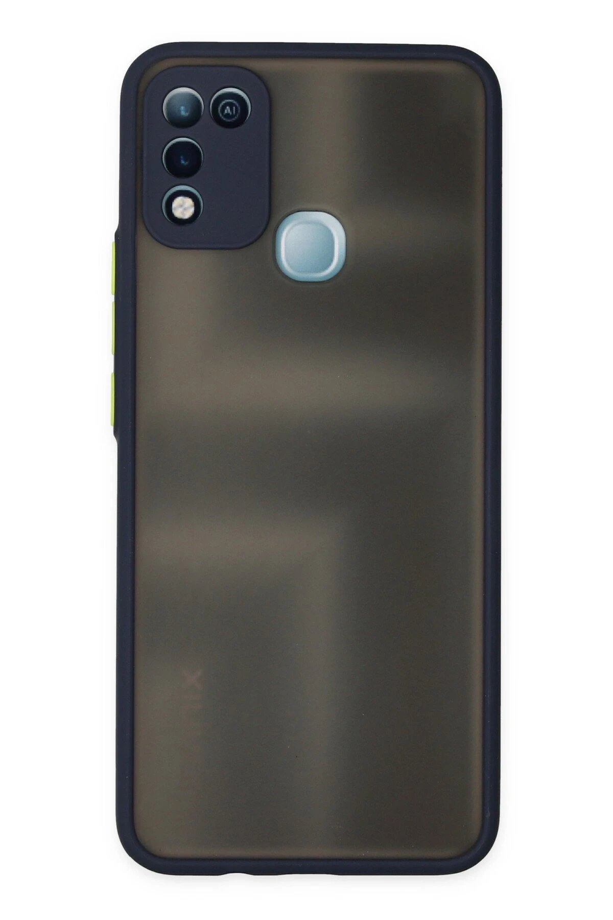 Newface İnfinix Hot 10 Play Kılıf Montreal Silikon Kapak - Lacivert