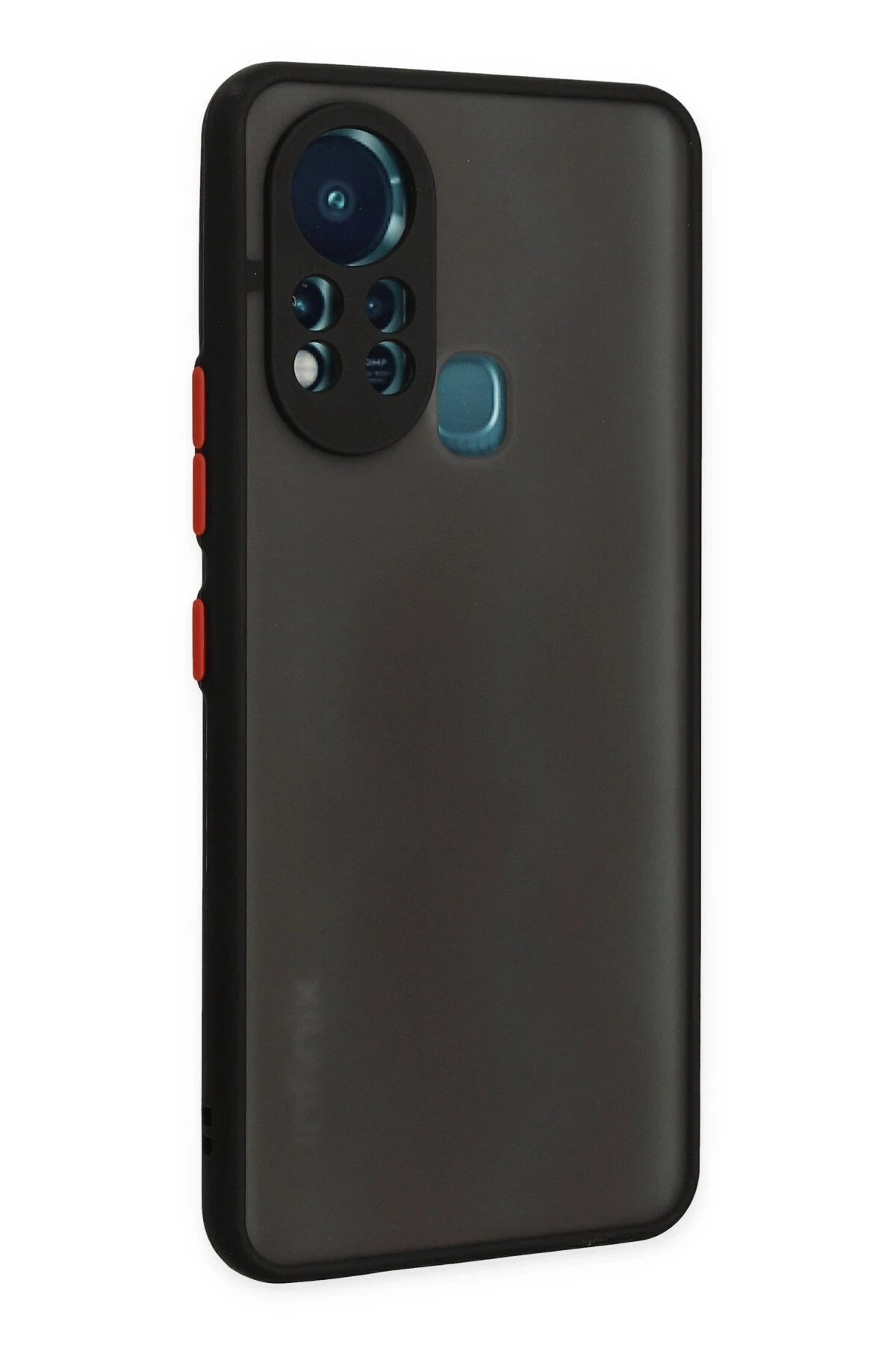 Newface İnfinix Hot 11s Kılıf Montreal Silikon Kapak - Siyah