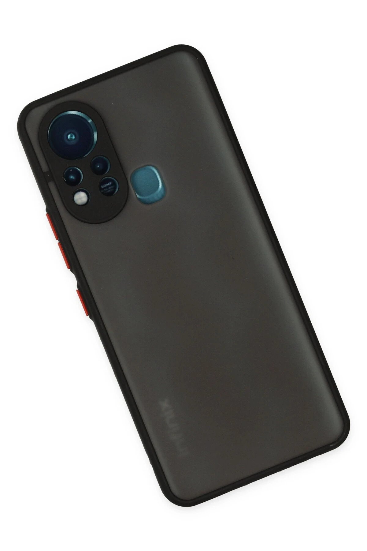 Newface İnfinix Hot 11s Kılıf Montreal Silikon Kapak - Siyah