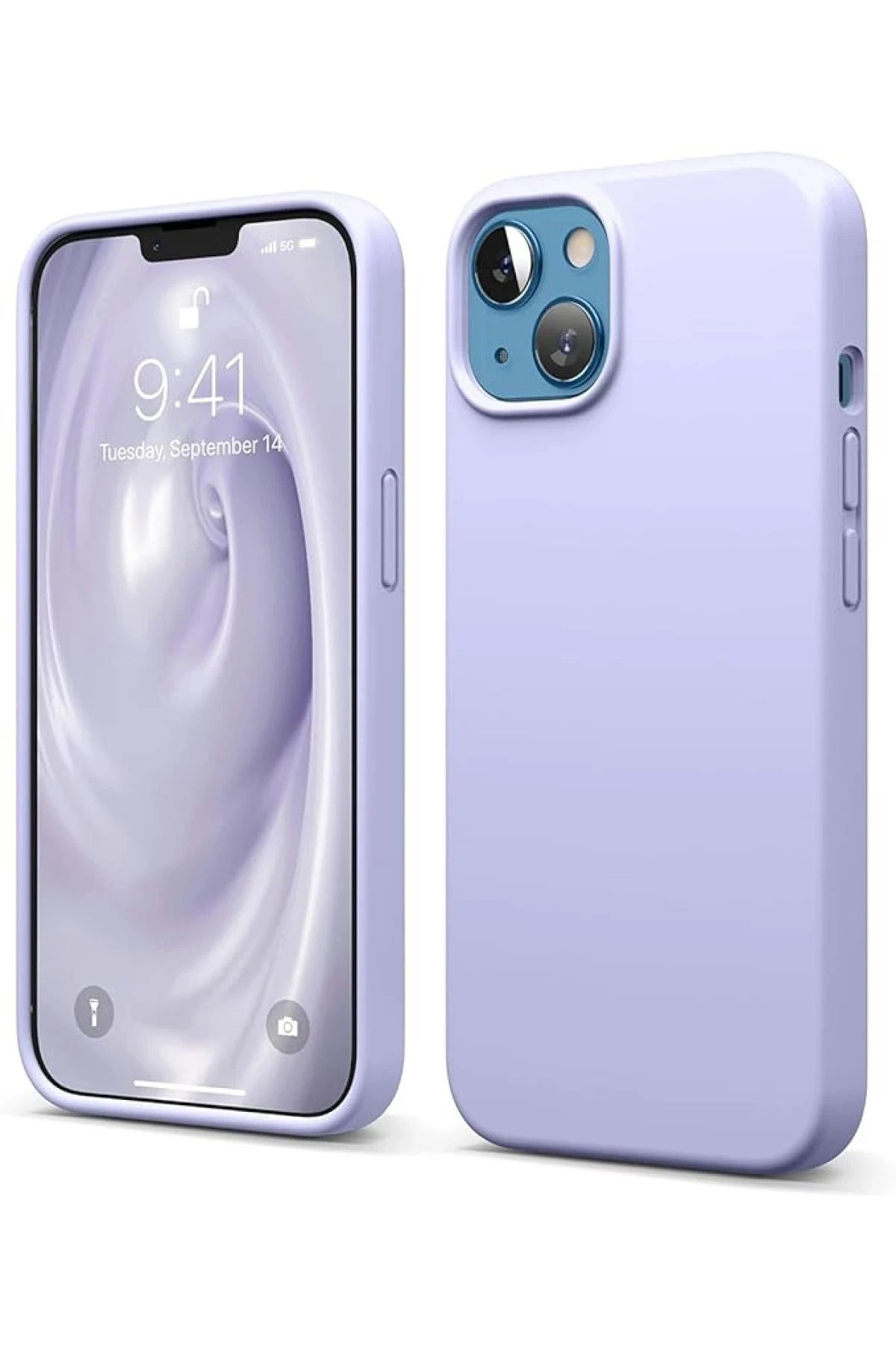 Newface iPhone 14 Kılıf First Silikon - Lila