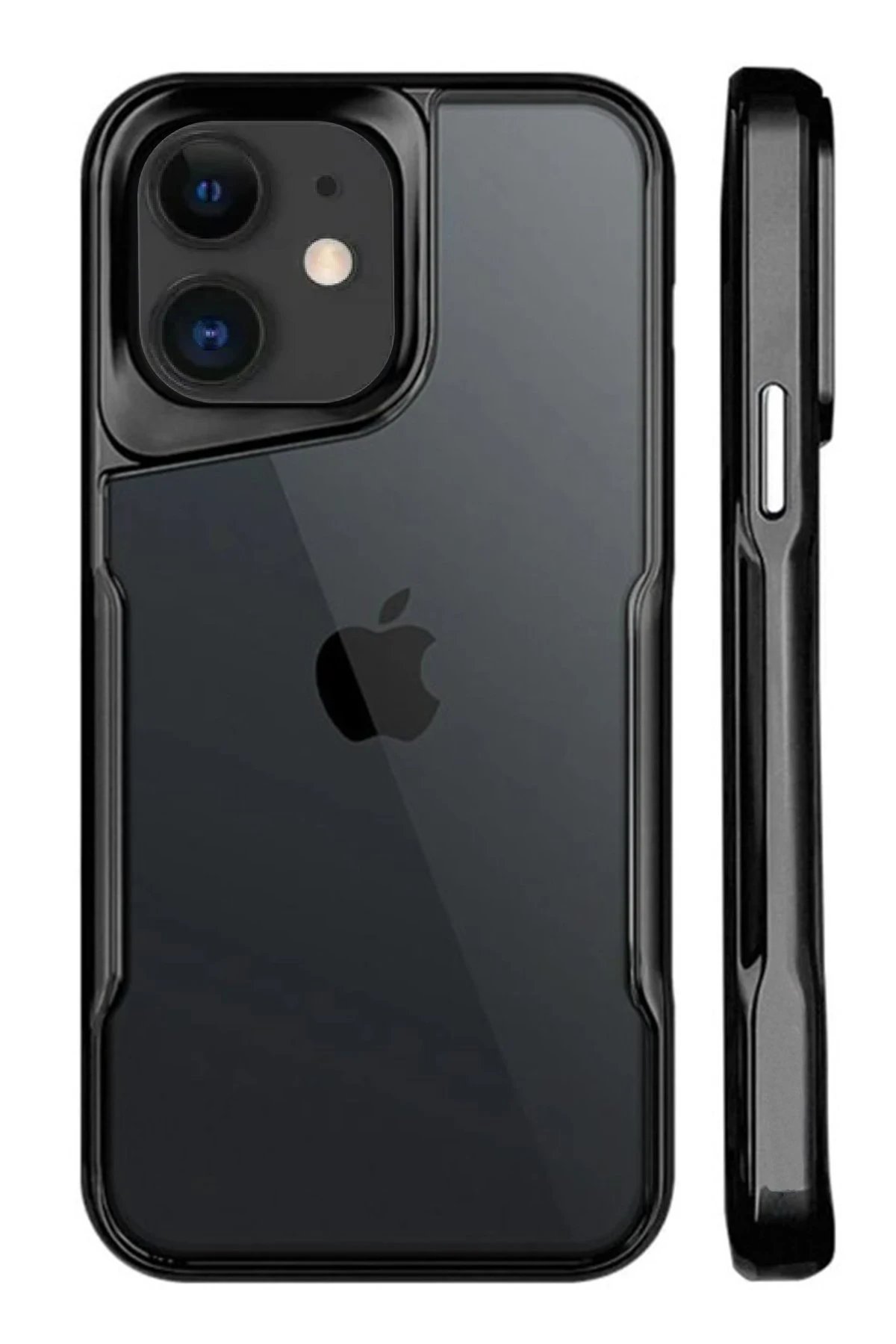 Newface iPhone 11 Kılıf Boyi Silikon Kapak - Siyah