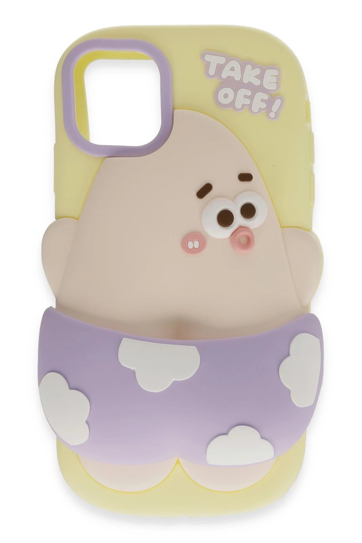 Newface iPhone 11 Kılıf Poky Karakter Silikon Kapak - Desen 5