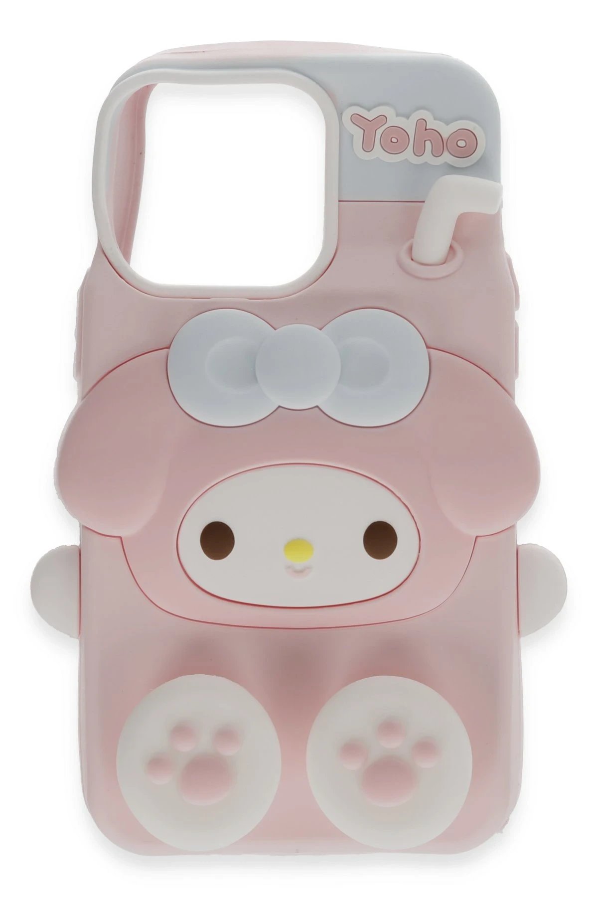 Newface iPhone 15 Kılıf Poky Karakter Silikon Kapak - Desen 2