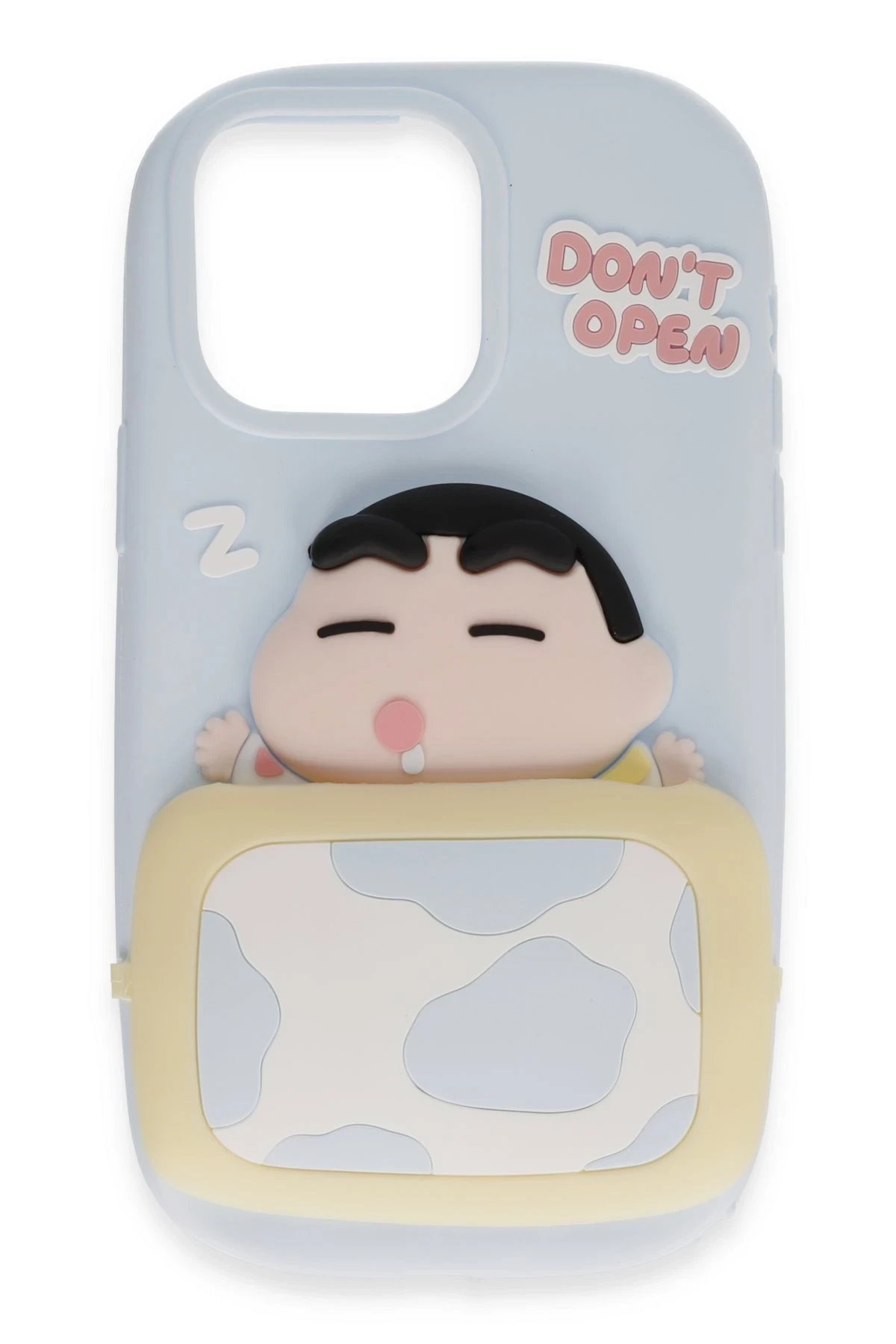 Newface iPhone 15 Pro Max Kılıf Poky Karakter Silikon Kapak - Desen 3