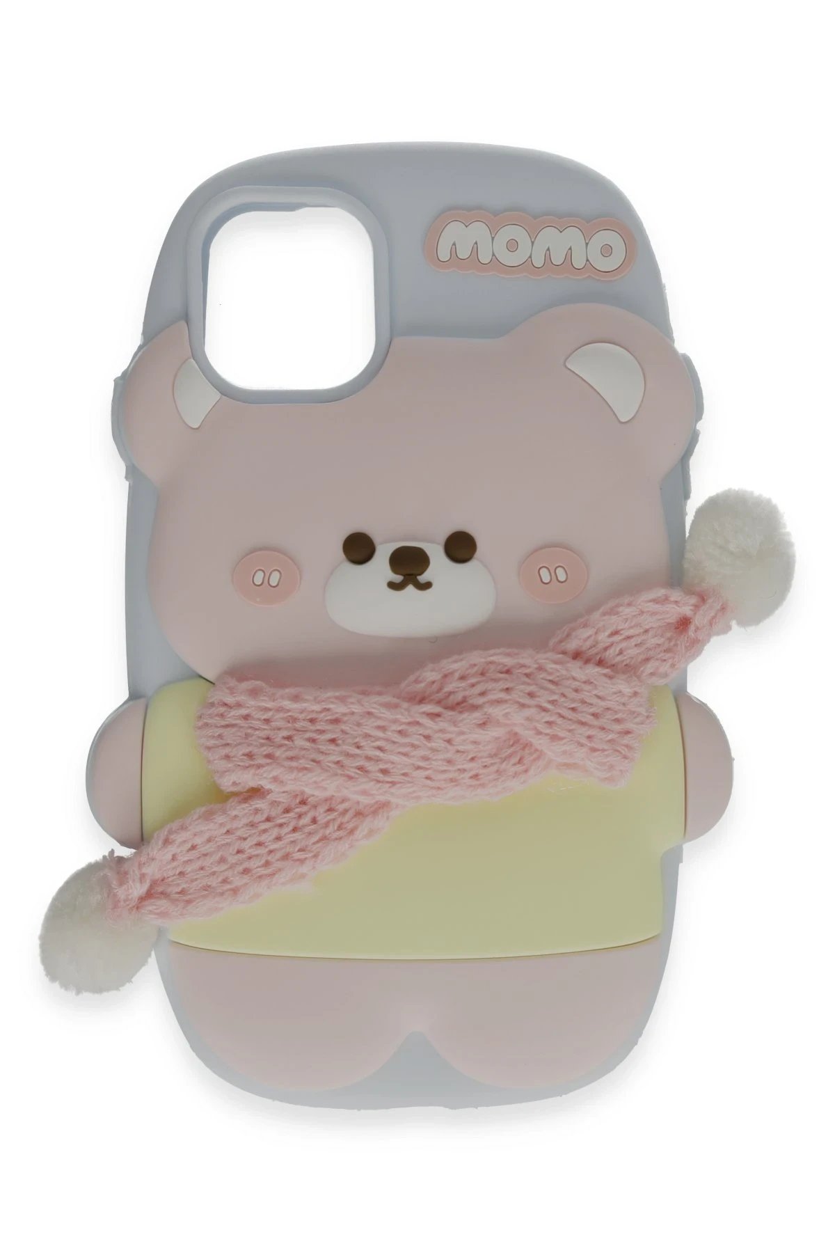 Newface iPhone 15 Pro Max Kılıf Poky Karakter Silikon Kapak - Desen 10