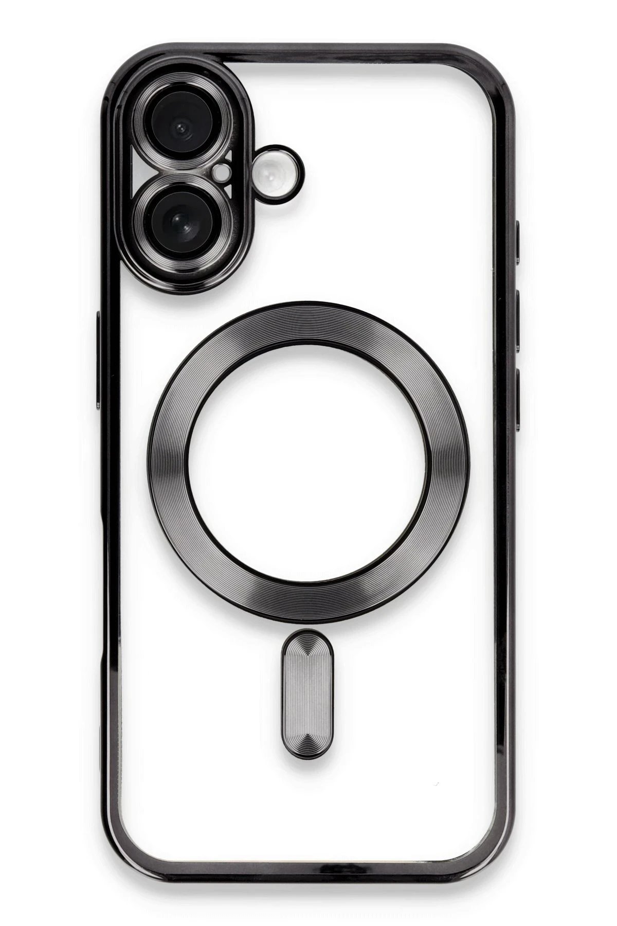 Newface iPhone 16 Kılıf Kross Magneticsafe Kapak - Siyah