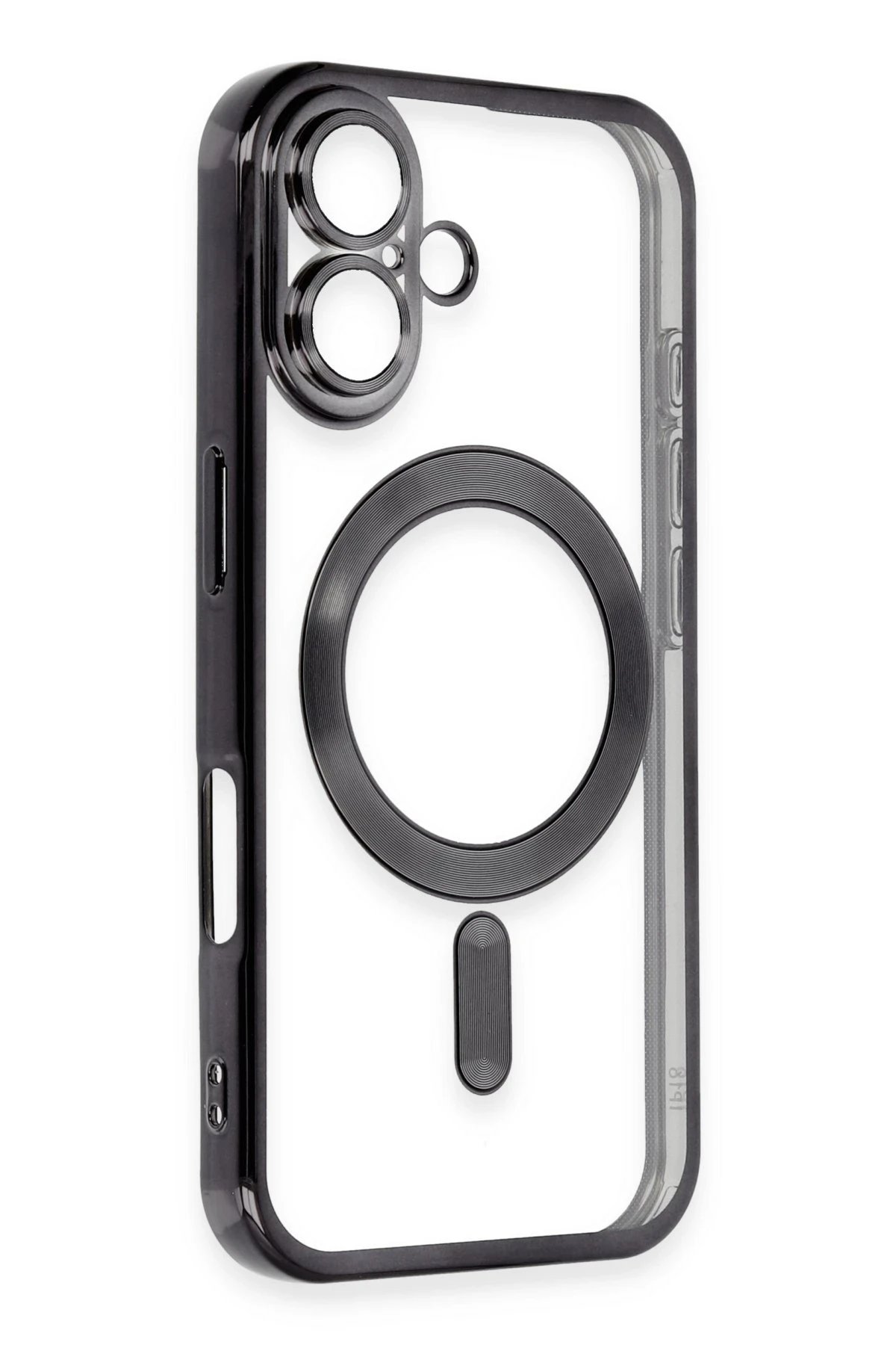 Newface iPhone 16 Kılıf Kross Magneticsafe Kapak - Siyah