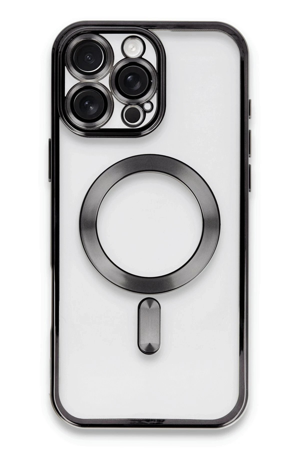 Newface iPhone 16 Pro Max Kılıf Kross Magneticsafe Kapak - Siyah