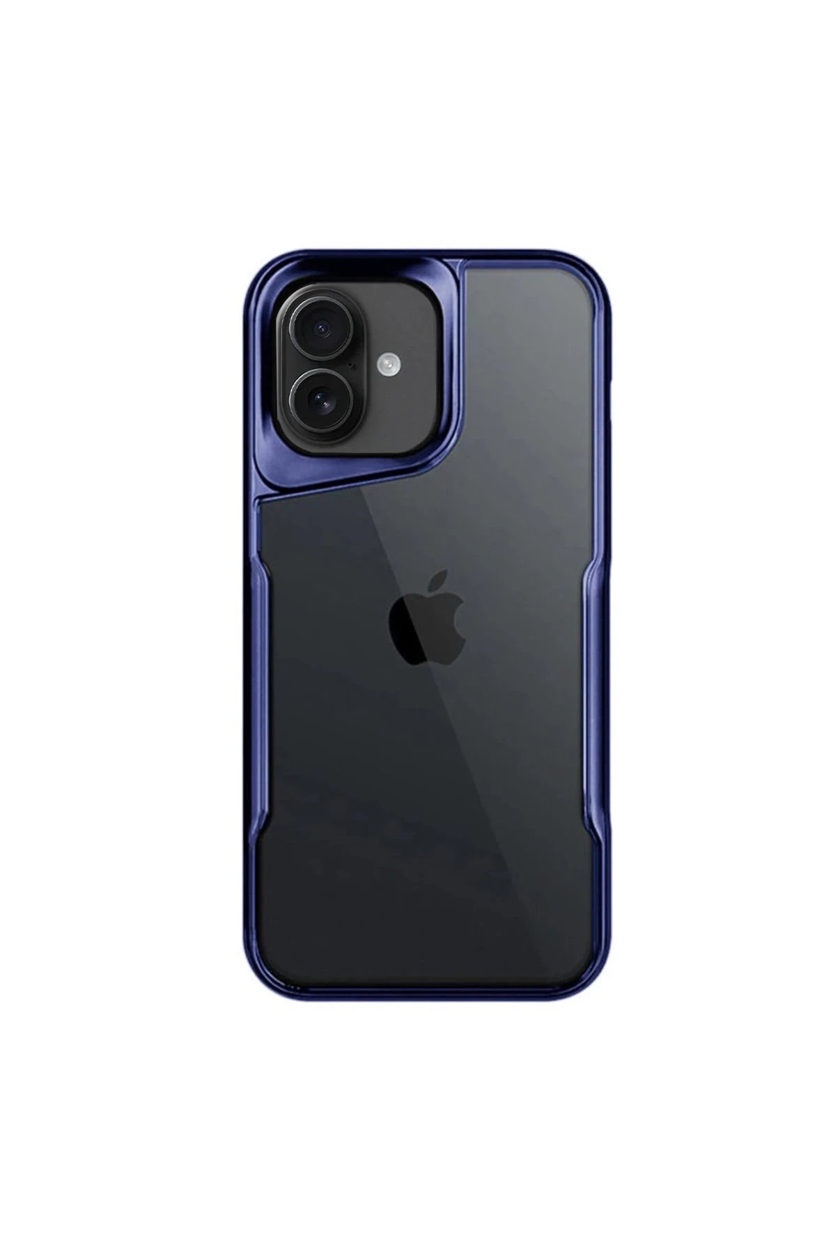 Newface iPhone 16 Kılıf Boyi Silikon Kapak - Lacivert