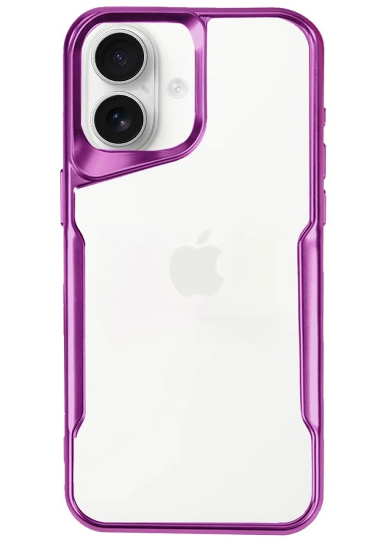 Newface iPhone 16 Kılıf Boyi Silikon Kapak - Pembe