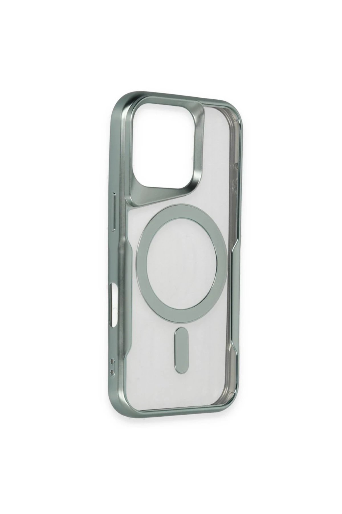 Newface iPhone 16 Kılıf Boyi Magsafe Silikon Kapak - Derin Mor