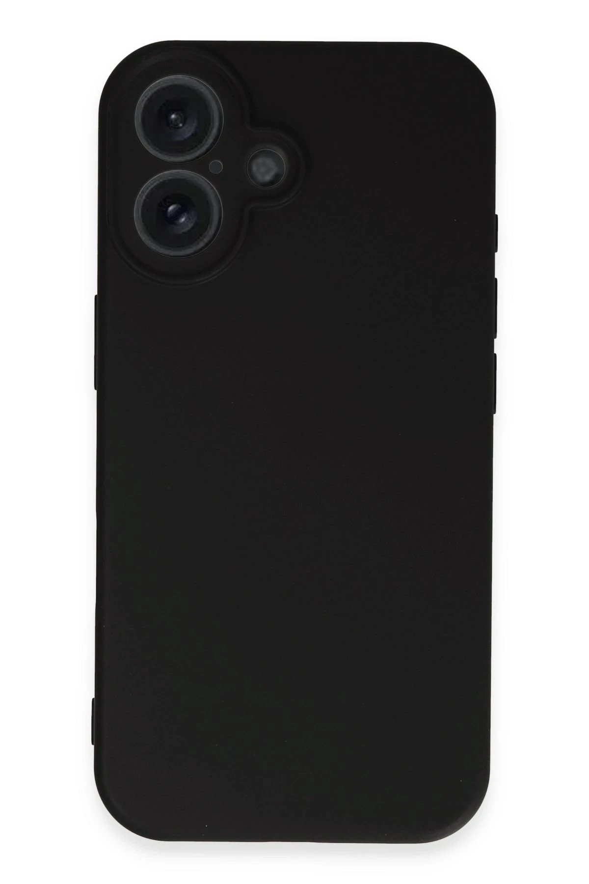 Newface iPhone 16 Kılıf First Silikon - Siyah