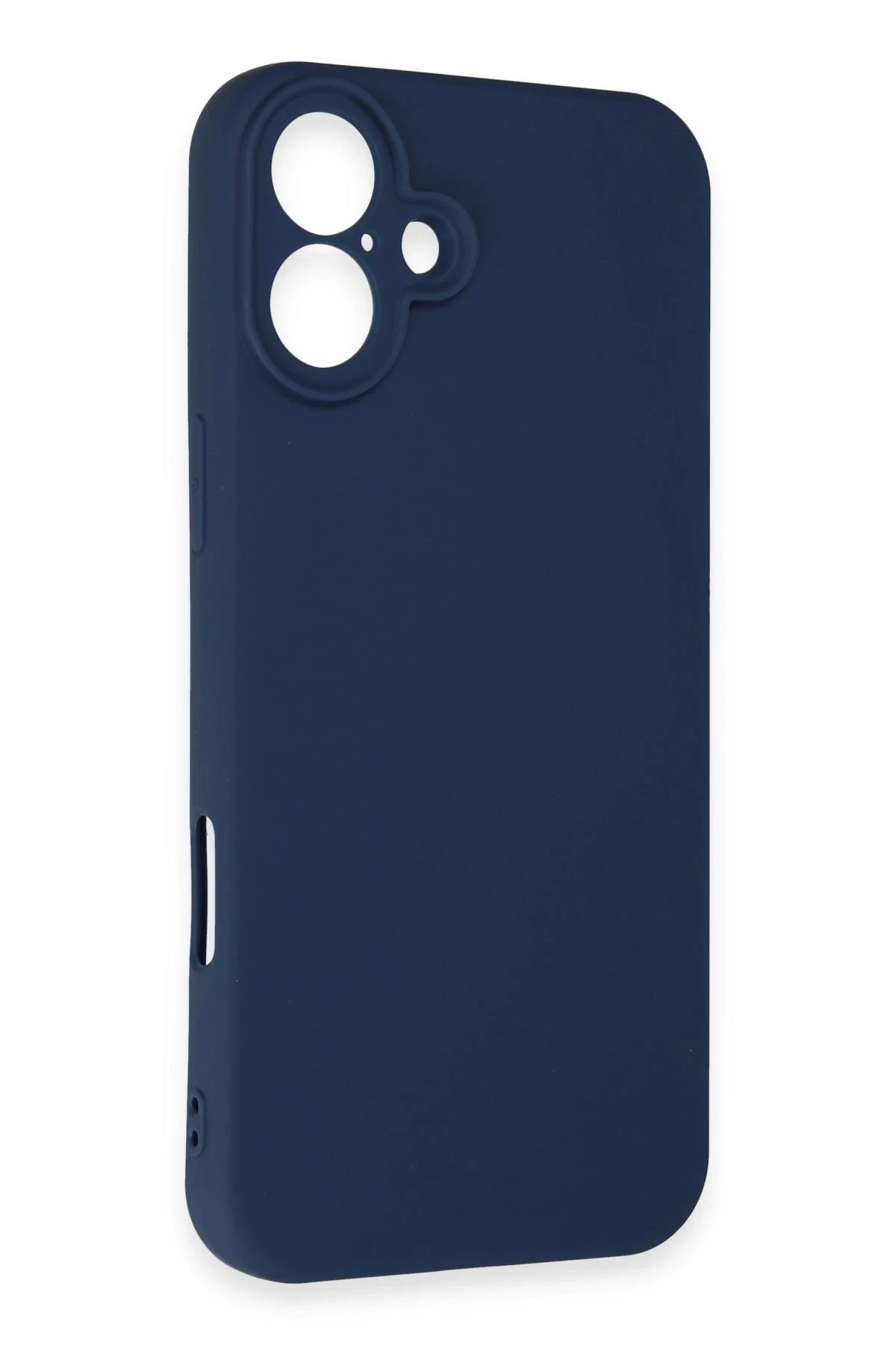 Newface iPhone 16 Kılıf First Silikon - Lacivert