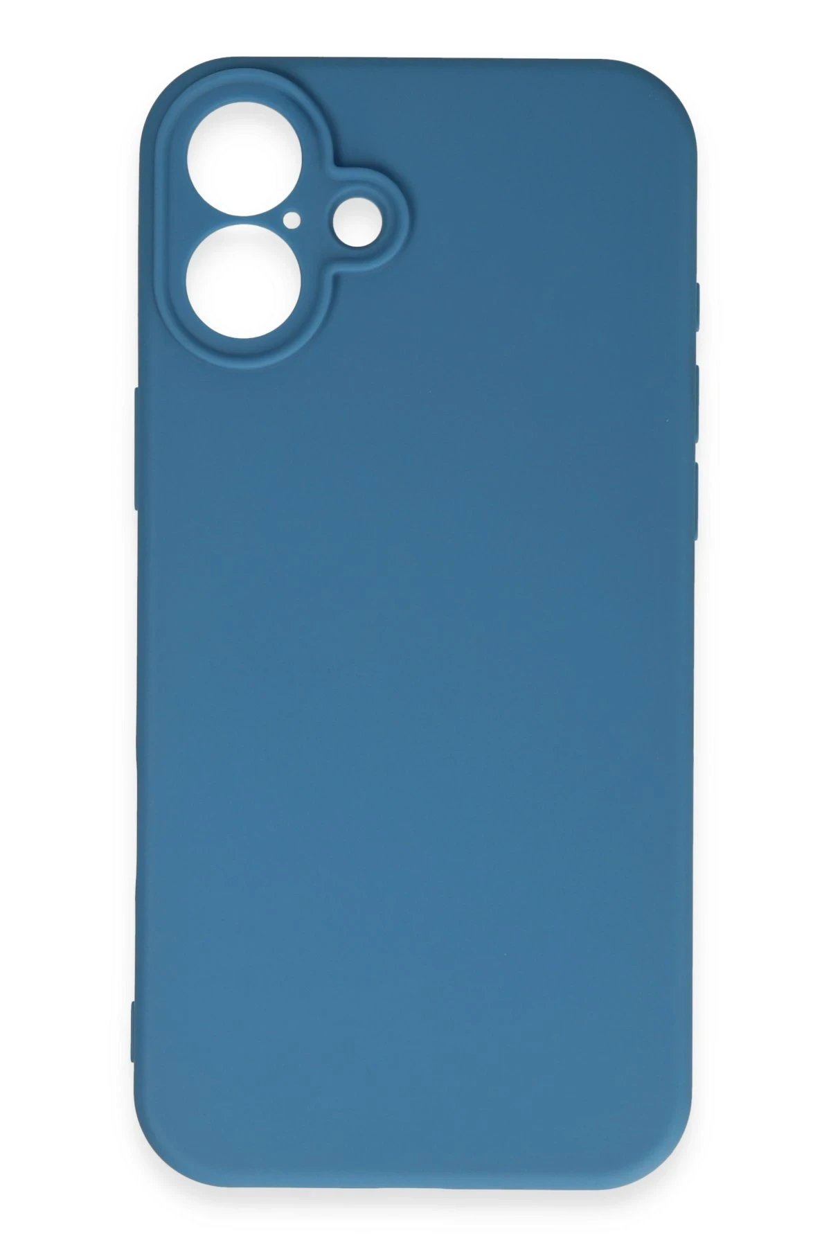 Newface iPhone 16 Plus Kılıf First Silikon - Mavi