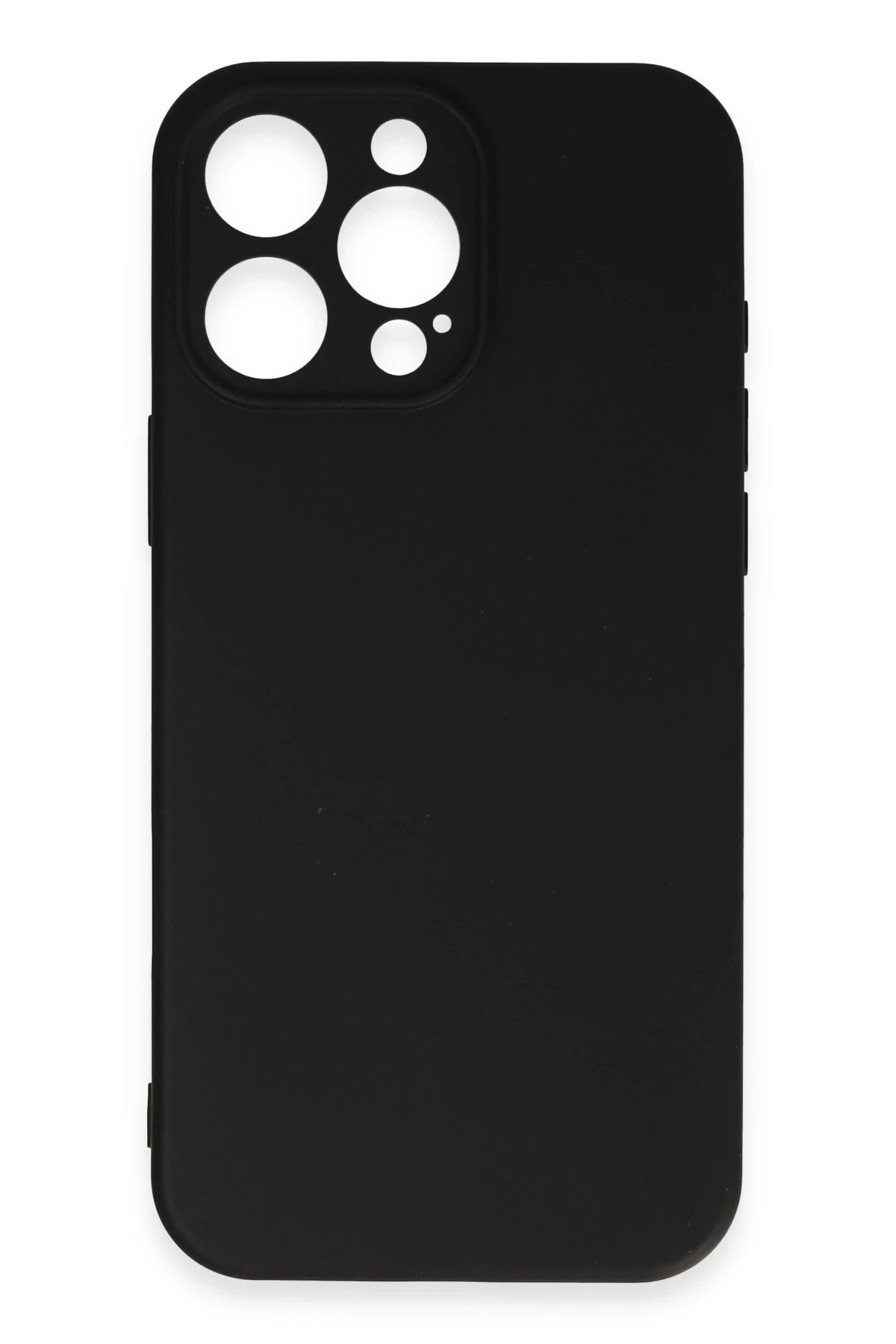 Newface iPhone 16 Pro Kılıf First Silikon - Siyah