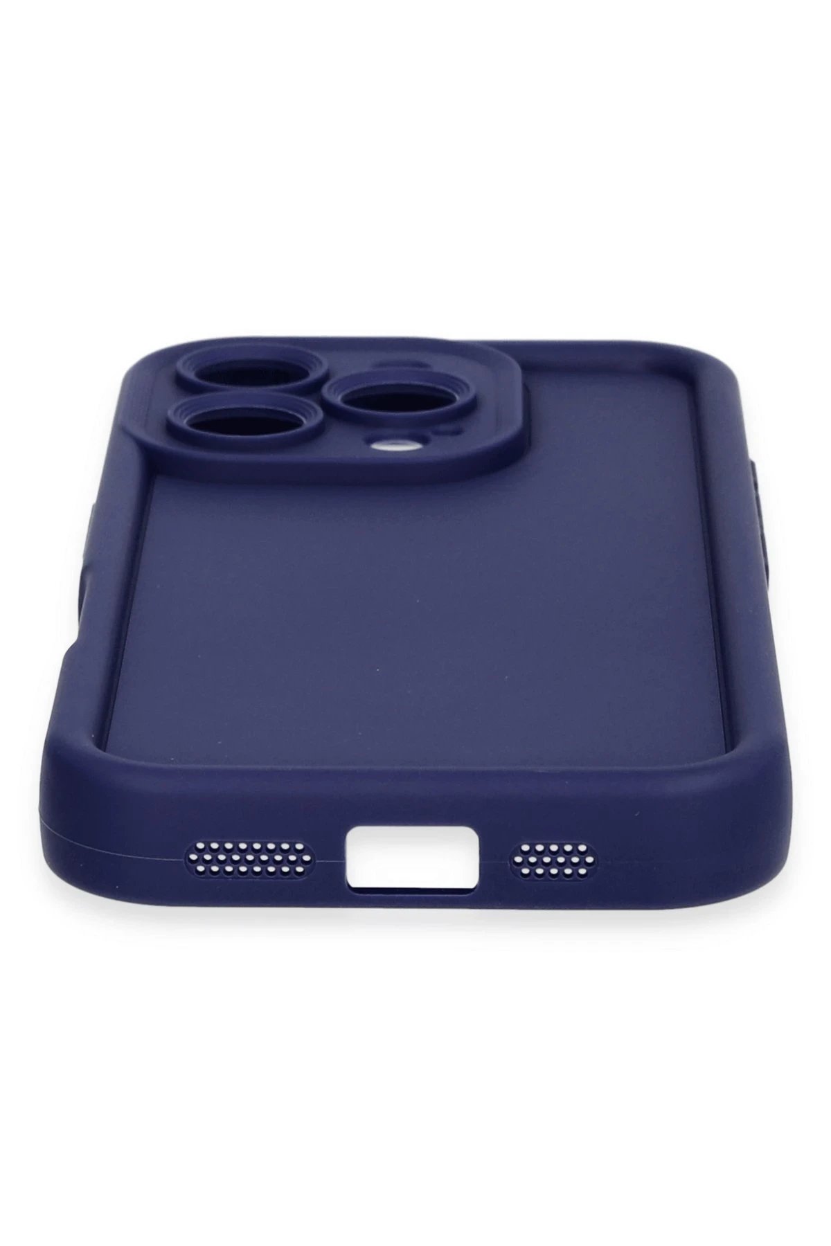 Newface iPhone 16 Pro Max Kılıf Viera Silikon - Lacivert