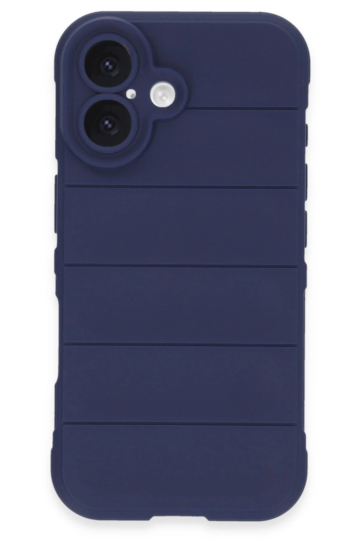 Newface iPhone 16 Kılıf Optimum Silikon - Lacivert