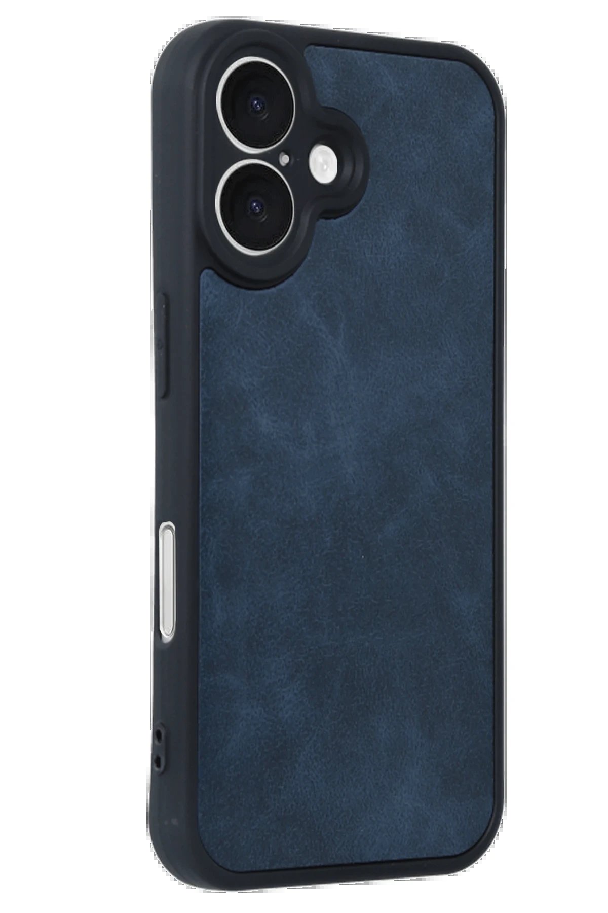 Newface iPhone 16 Kılıf Aras Deri Kapak - Lacivert