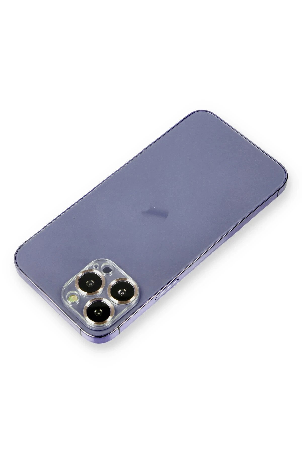 Newface iPhone 14 Pro Metal Kamera Lens Koruma Cam - Gold