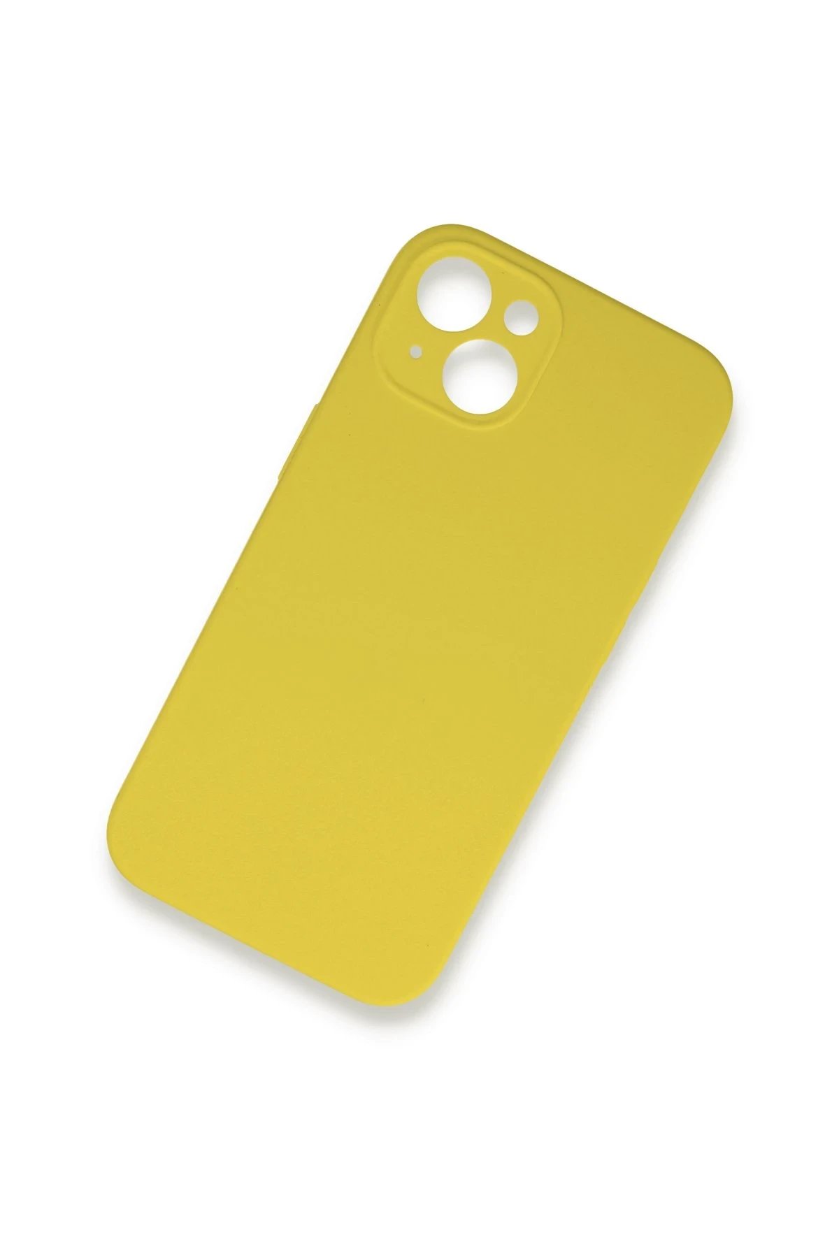 Newface iPhone 13 Mini Kılıf Lansman Legant Silikon - Sarı