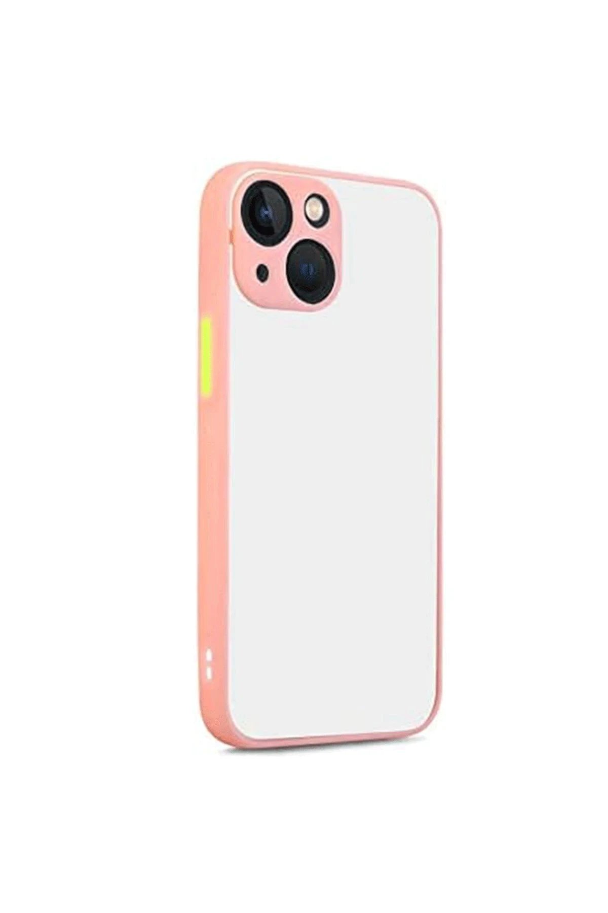 Newface iPhone 13 Kılıf Montreal Silikon Kapak - Pembe