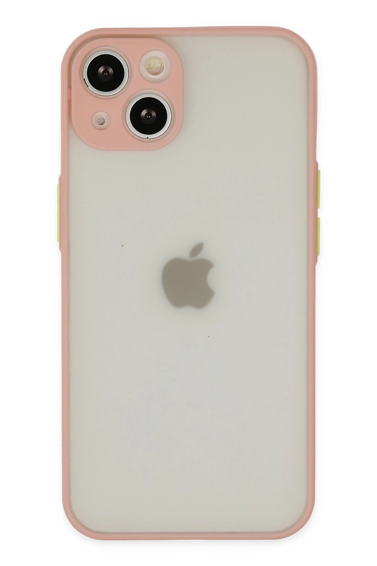 Newface iPhone 13 Mini Kılıf Montreal Silikon Kapak - Pembe