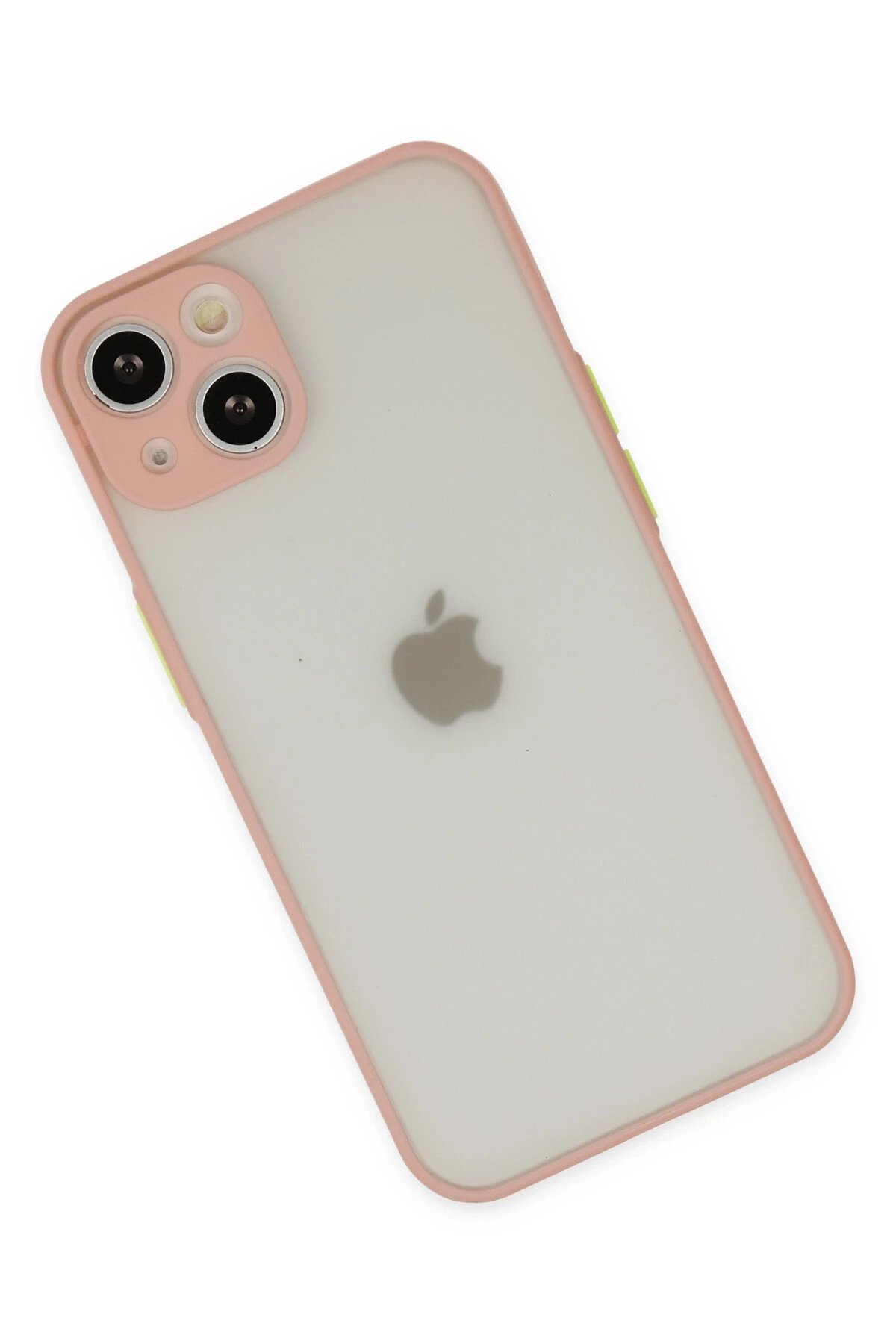 Newface iPhone 13 Mini Kılıf Montreal Silikon Kapak - Pembe
