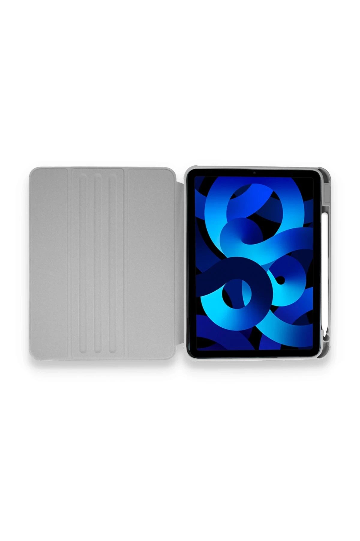 Newface iPad 10.2 (7.nesil) Kılıf Starling 360 Kalemlikli Tablet Kılıf - Gri