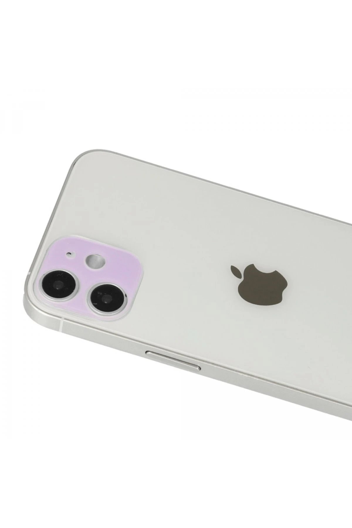 Newface iPhone 12 Rainbow Kamera Lens Koruma Cam - Mor