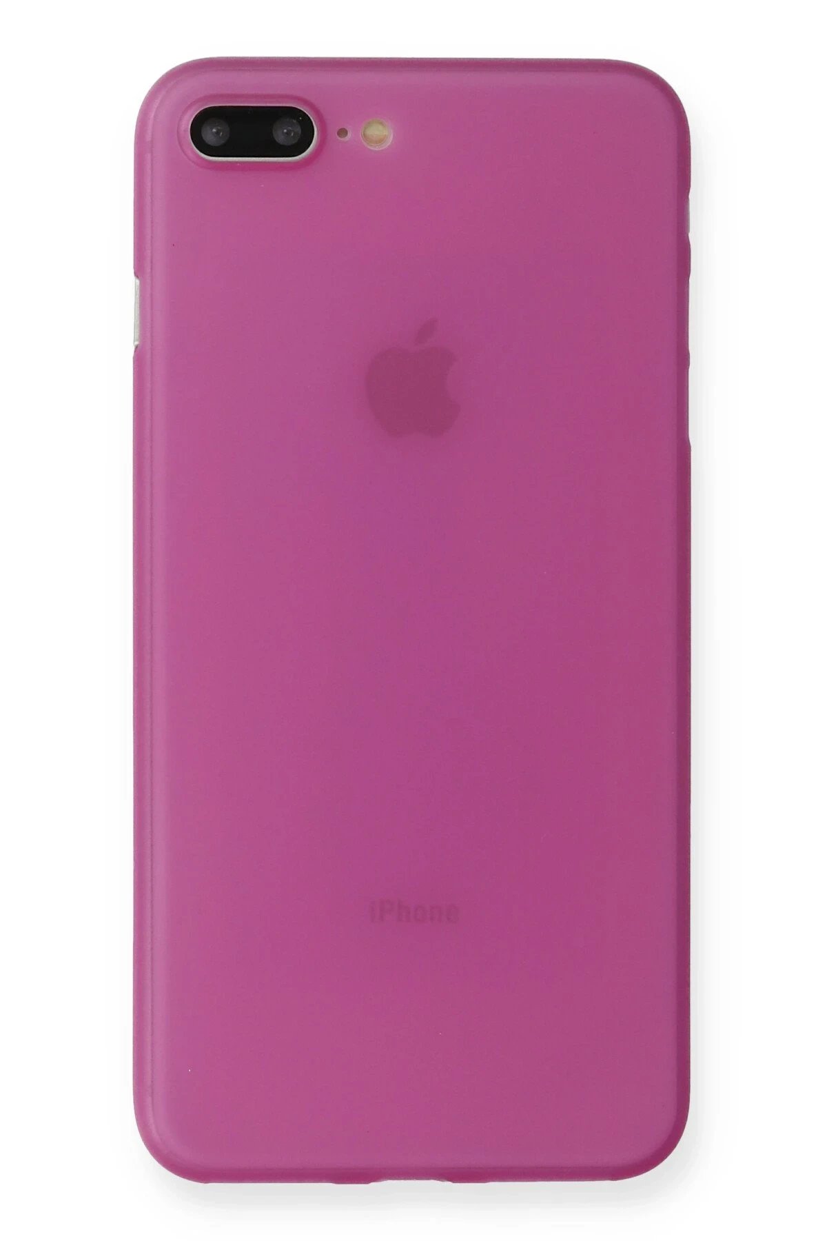 Newface iPhone 7 Plus Kılıf PP Ultra İnce Kapak - Pembe