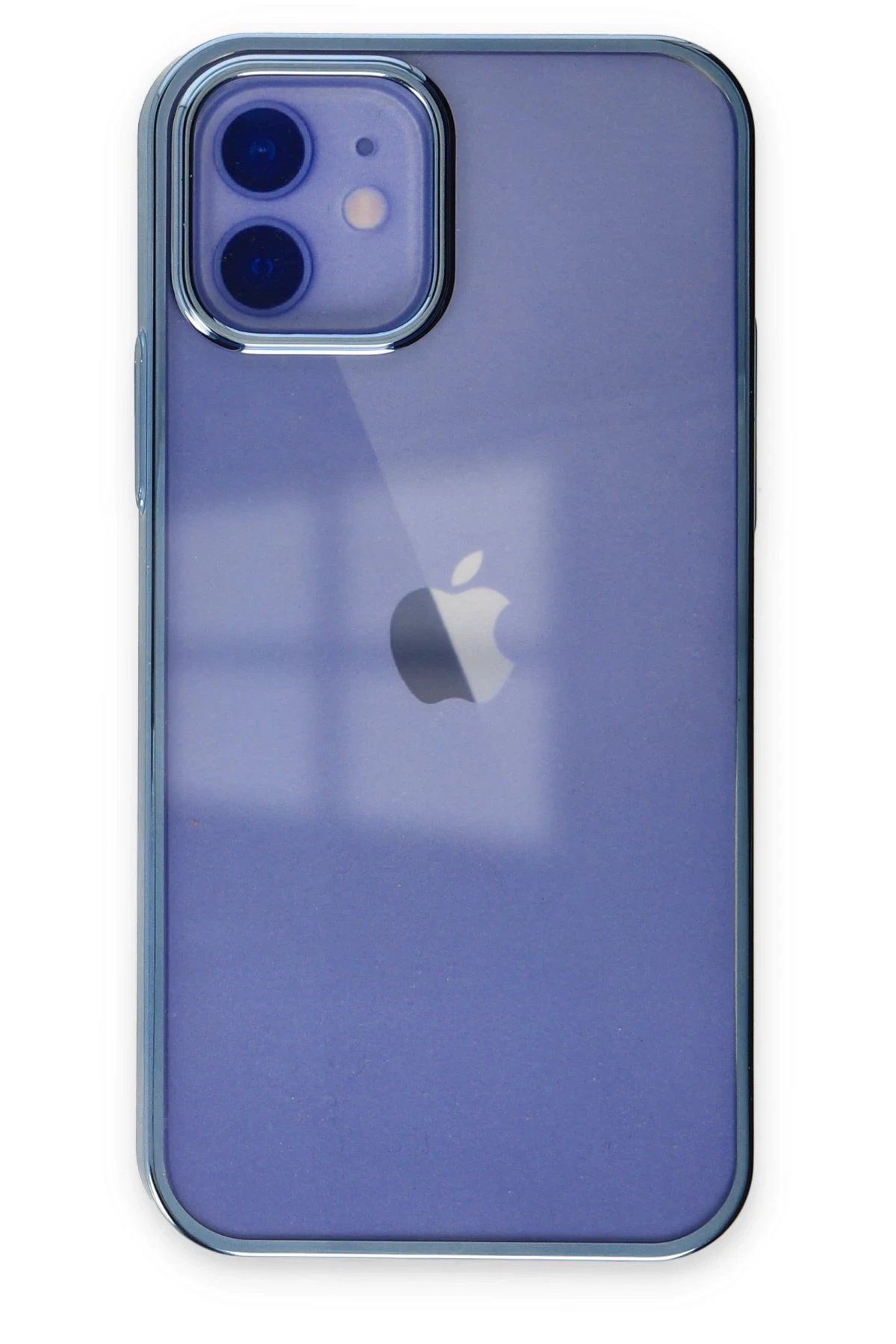 Newface iPhone 12 Kılıf Element Silikon - Mavi