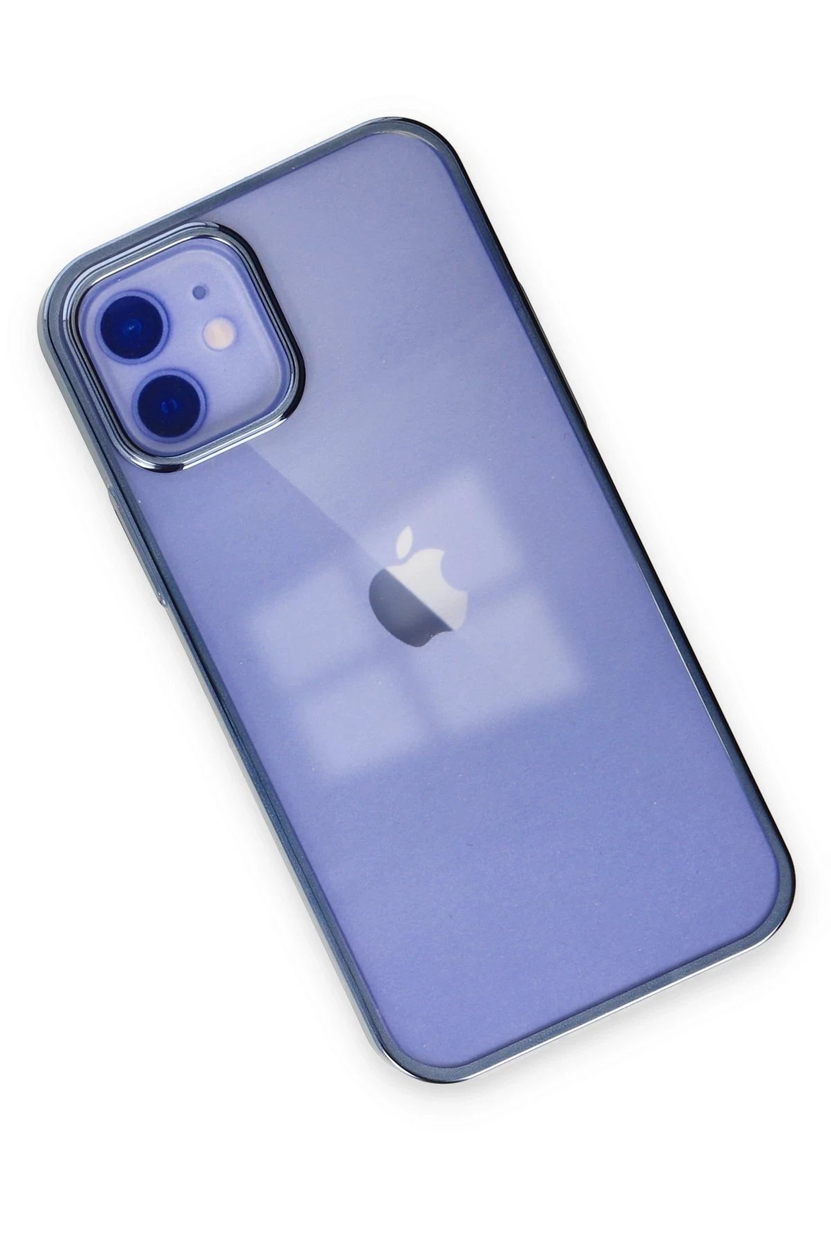 Newface iPhone 12 Kılıf Element Silikon - Mavi