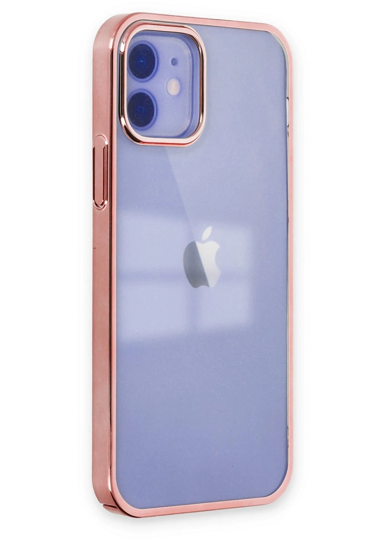 Newface iPhone 12 Kılıf Element Silikon - Pembe