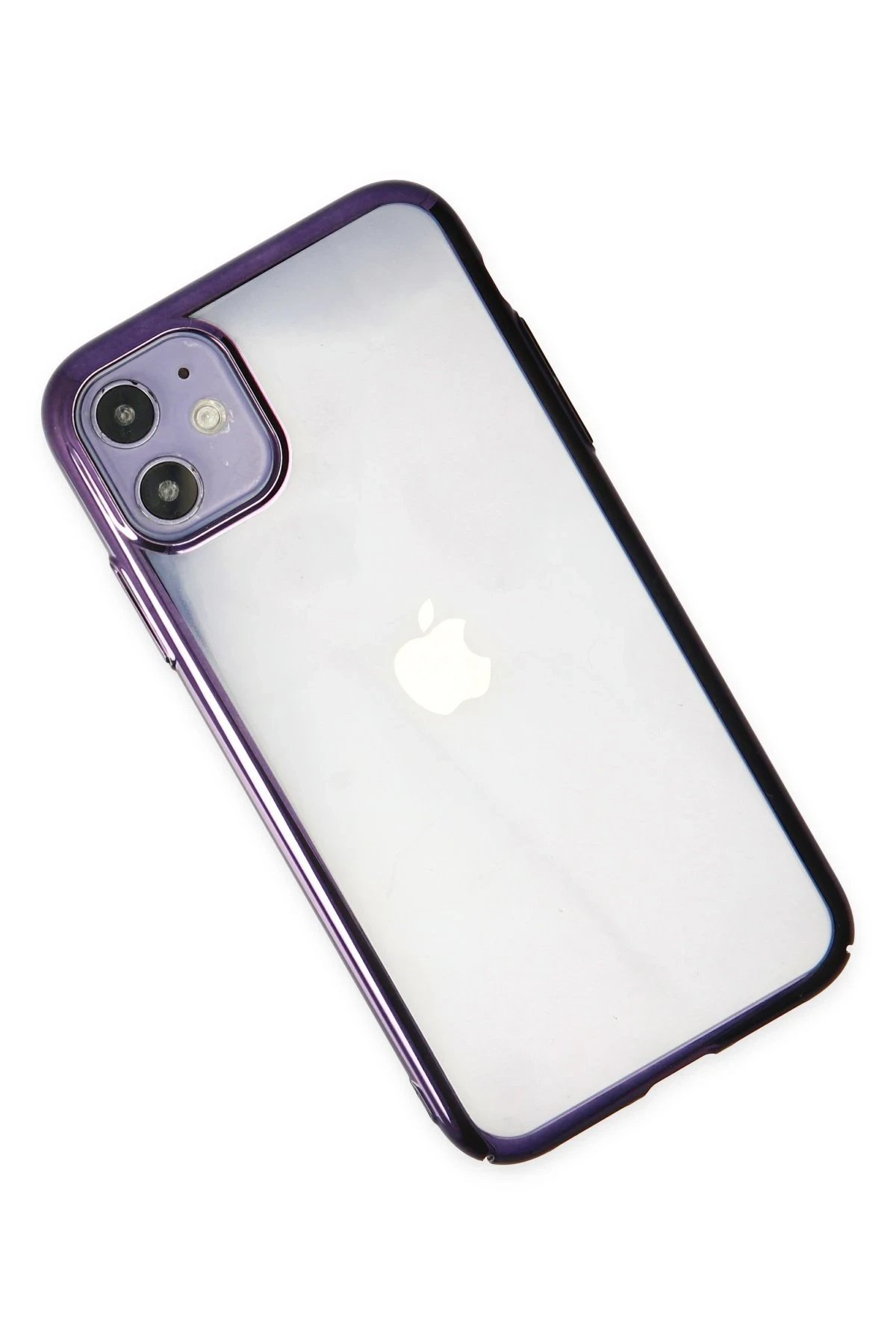 Newface iPhone 12 Kılıf Element Silikon - Mor