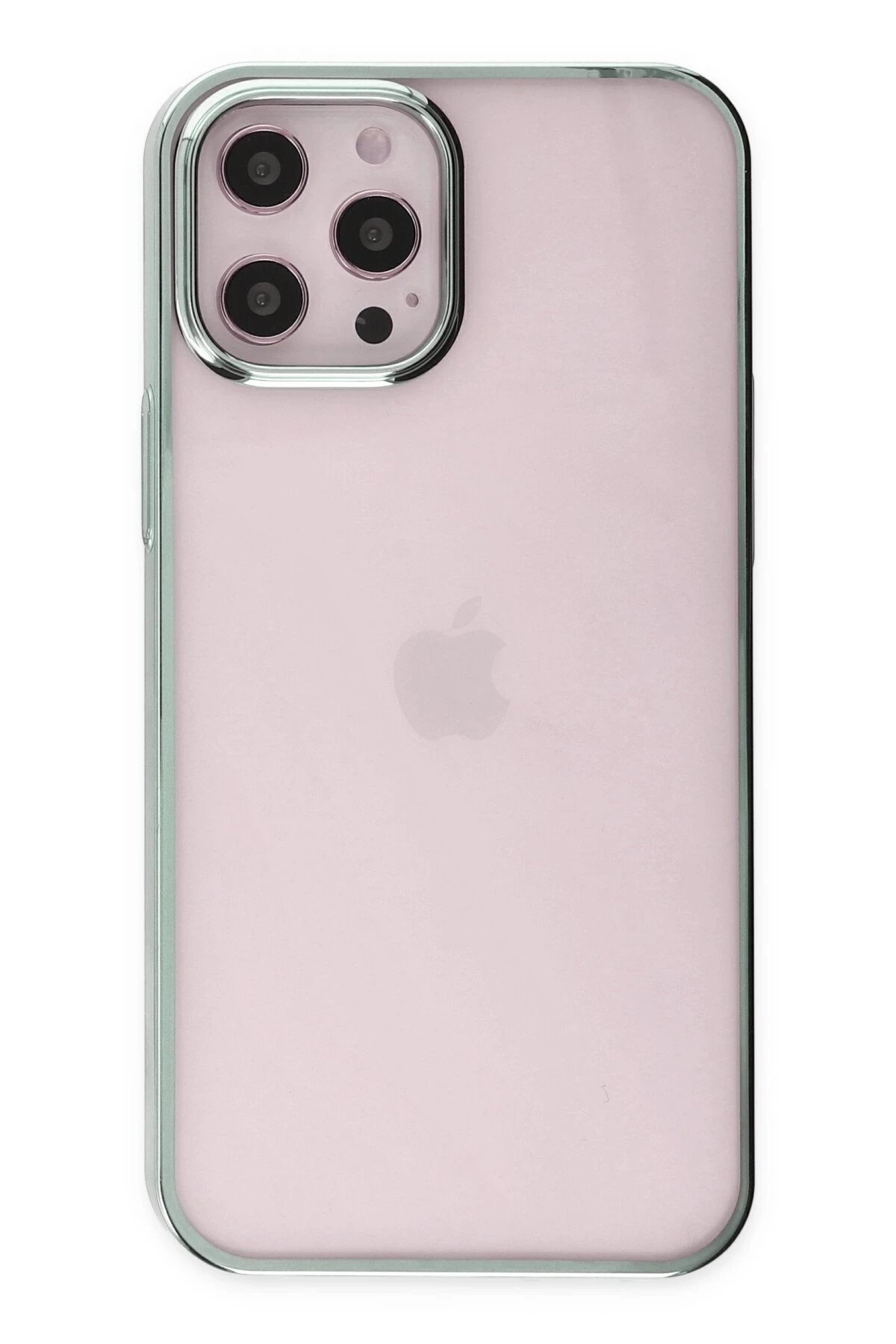 Newface iPhone 12 Pro Max Kılıf Element Silikon - Yeşil