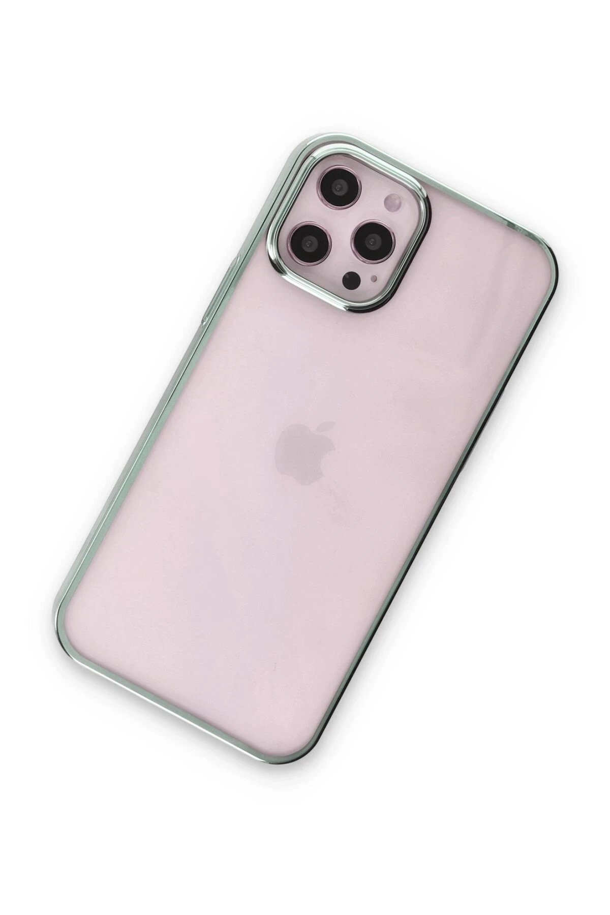 Newface iPhone 12 Pro Max Kılıf Element Silikon - Yeşil